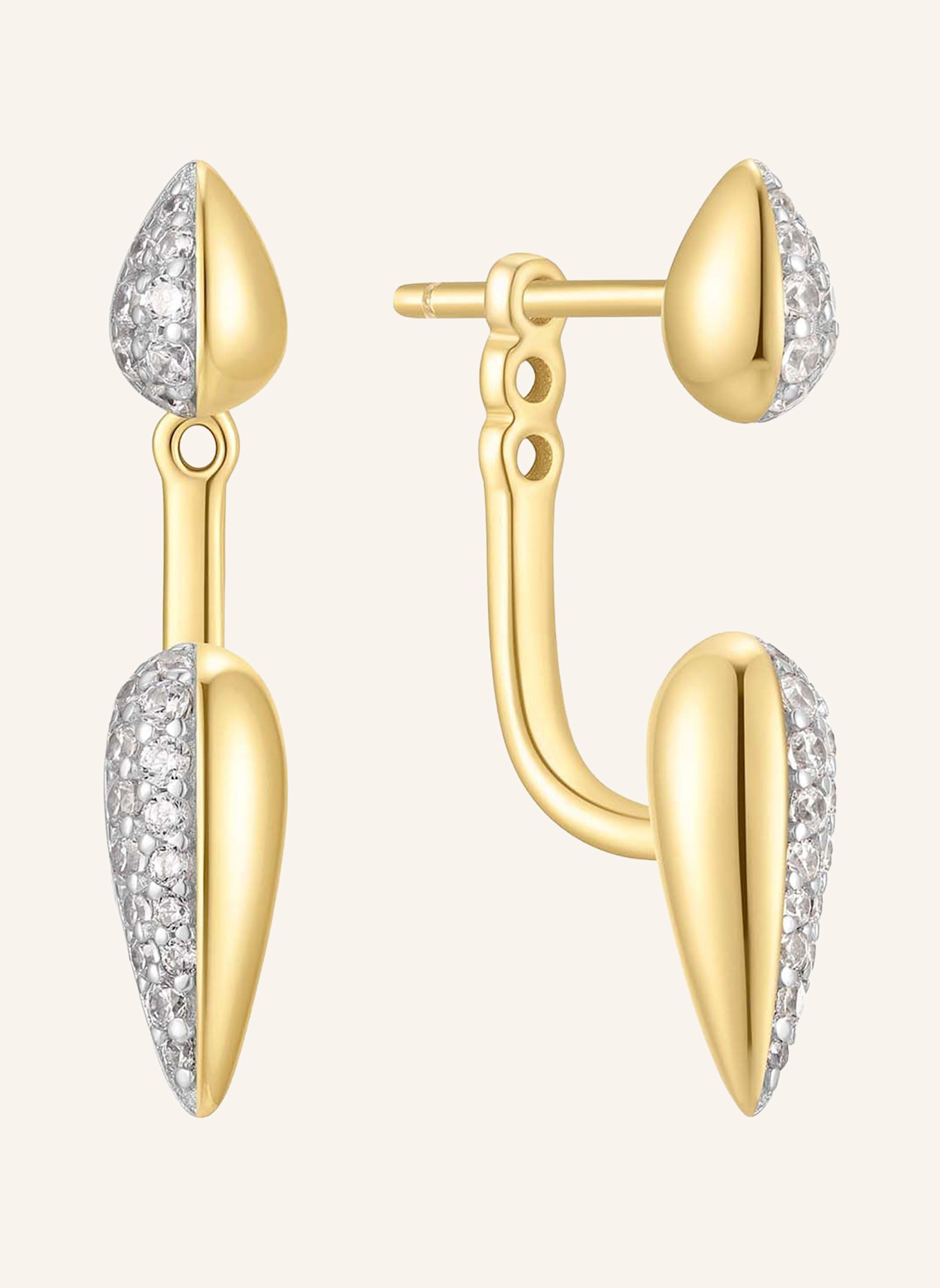 ANIA HAIE Ohrstecker  aus  925er Sterlingsilber: GOLD