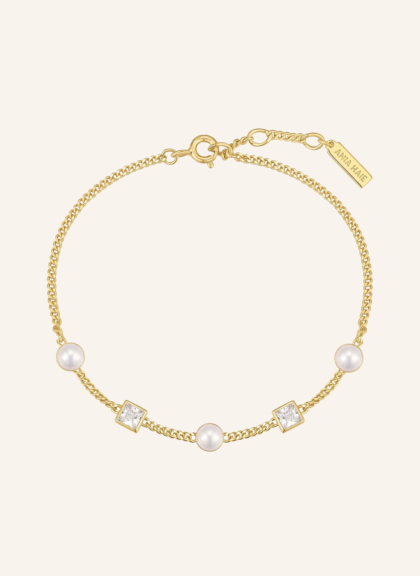 ANIA HAIE Armband  aus  925er Sterlingsilber: GOLD
