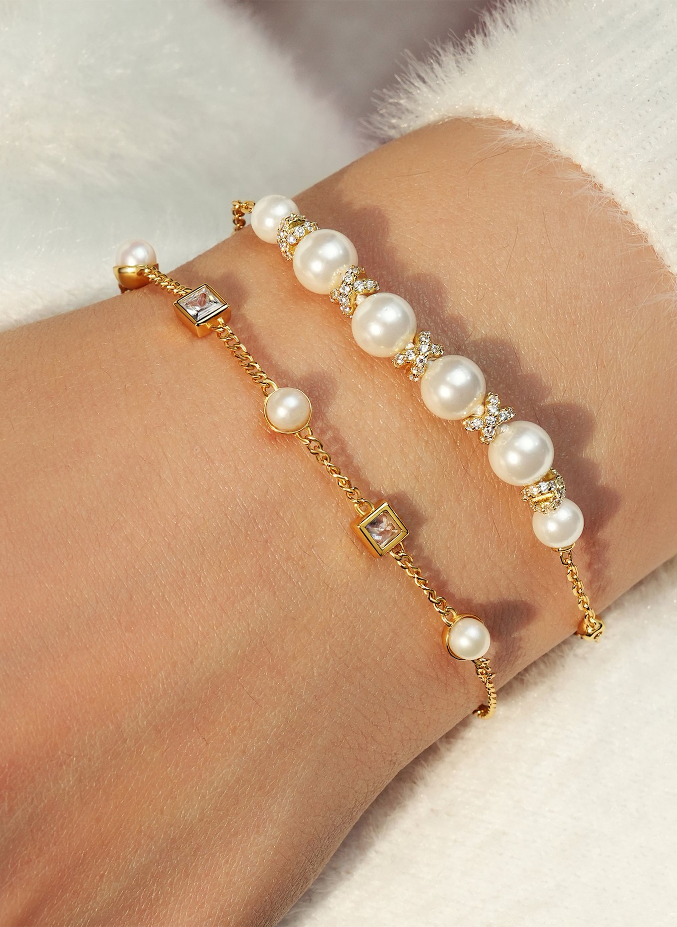 ANIA HAIE Armband  aus  925er Sterlingsilber: GOLD