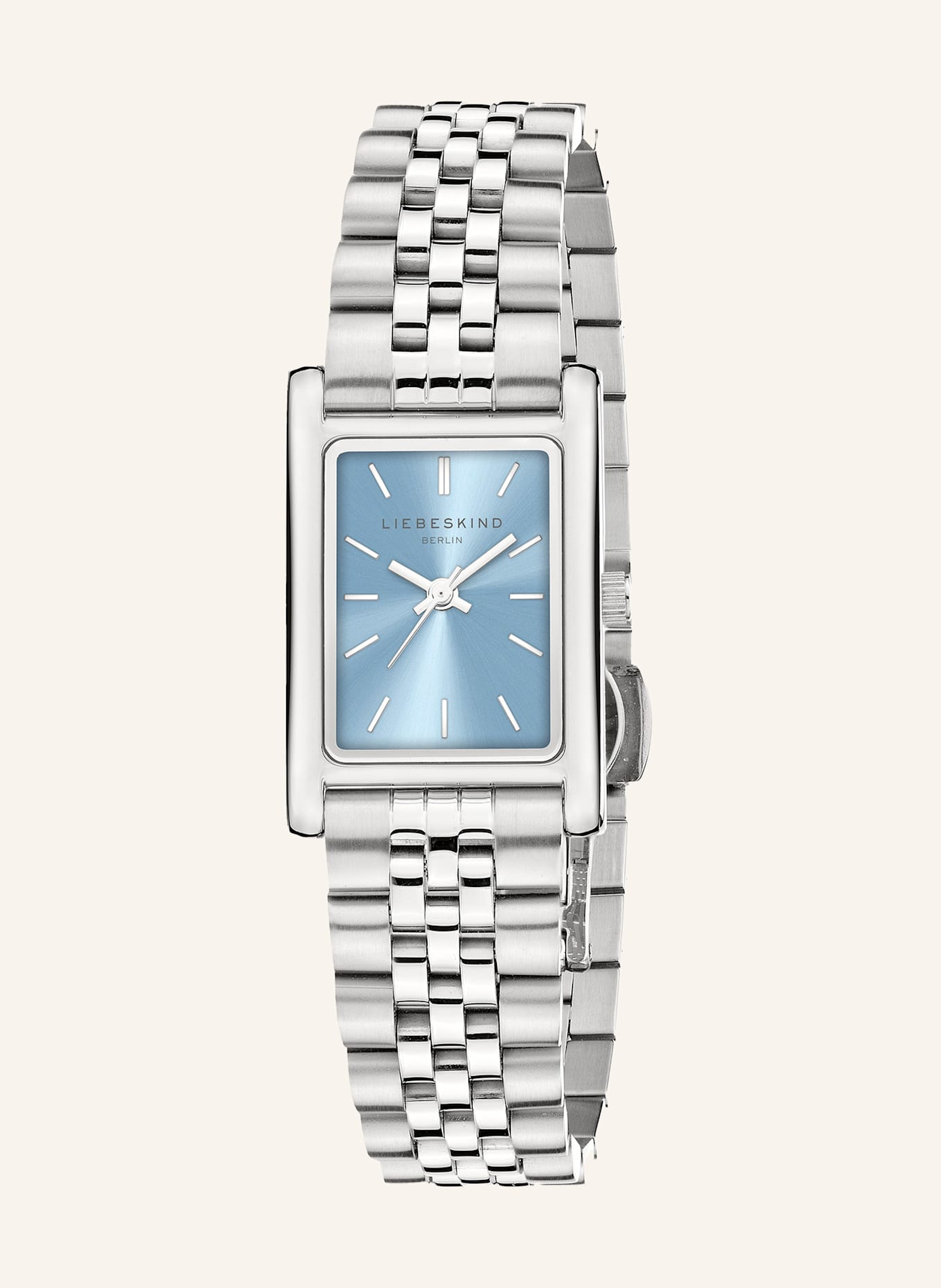 LIEBESKIND Armbanduhr  aus  Edelstahl: SILBER