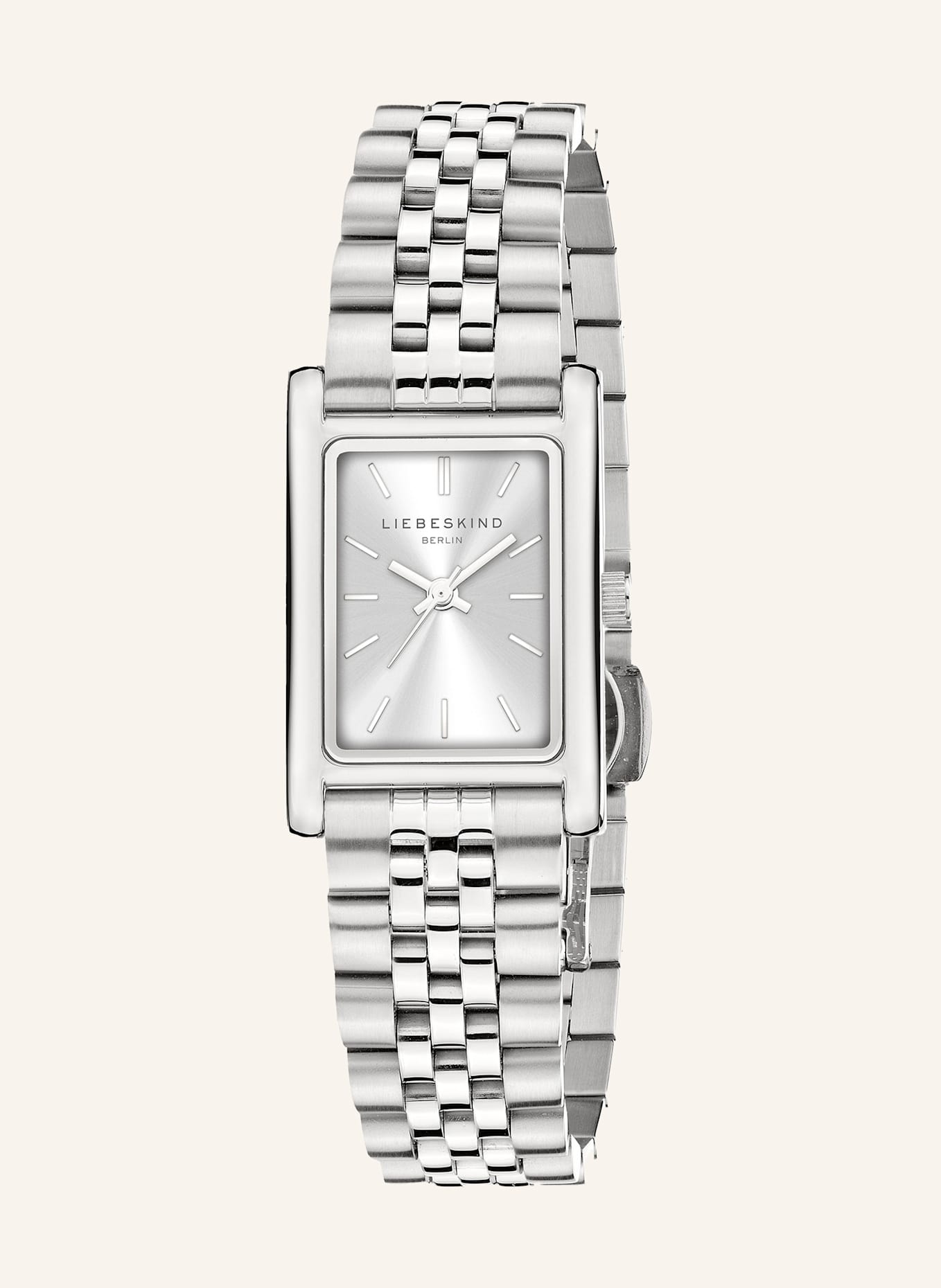LIEBESKIND Armbanduhr  aus  Edelstahl: SILBER
