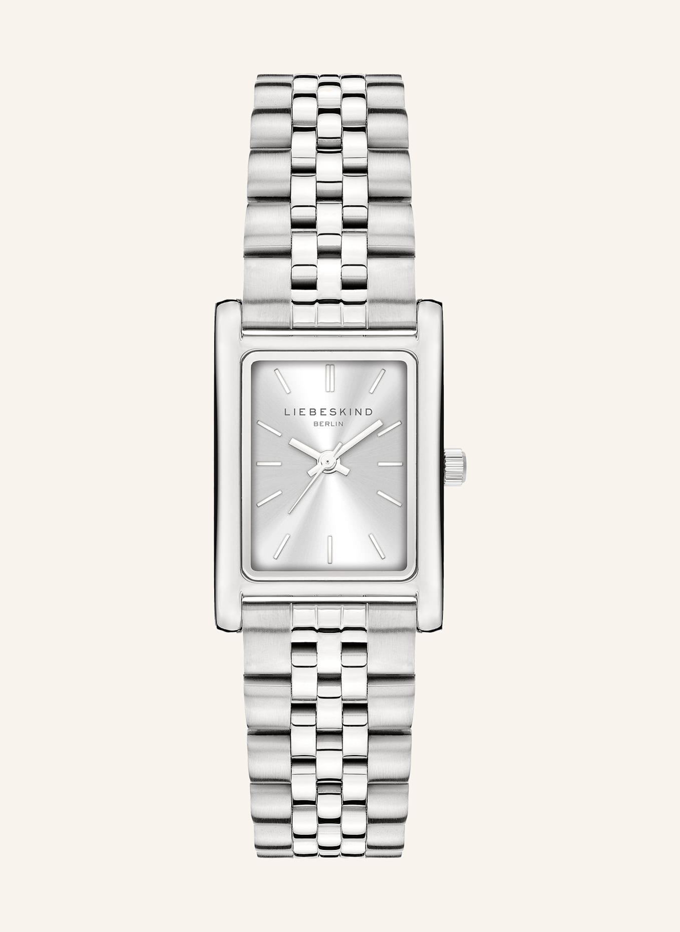 LIEBESKIND Armbanduhr  aus  Edelstahl: SILBER