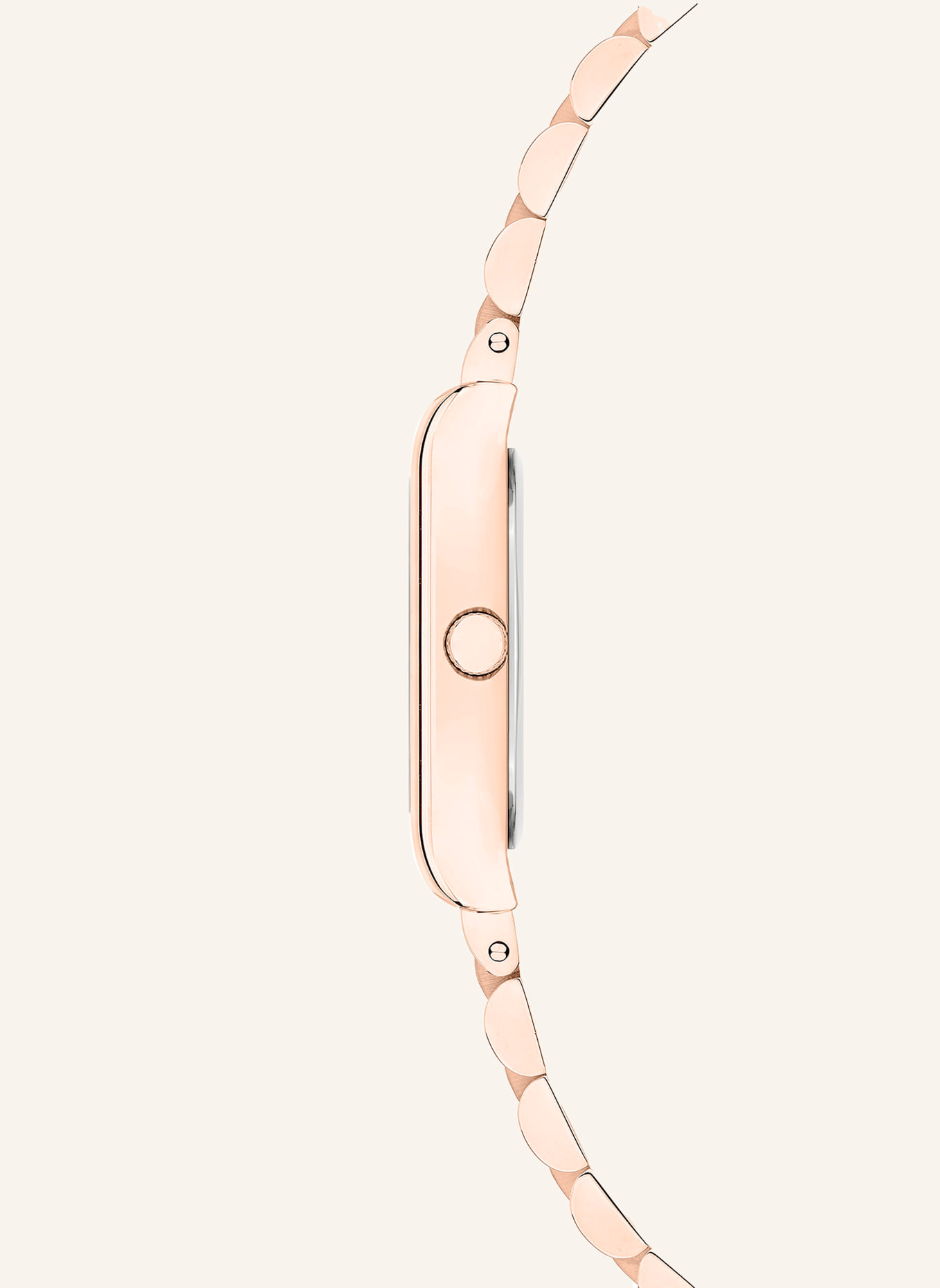 LIEBESKIND Armbanduhr  aus  Edelstahl: ROSÉGOLD