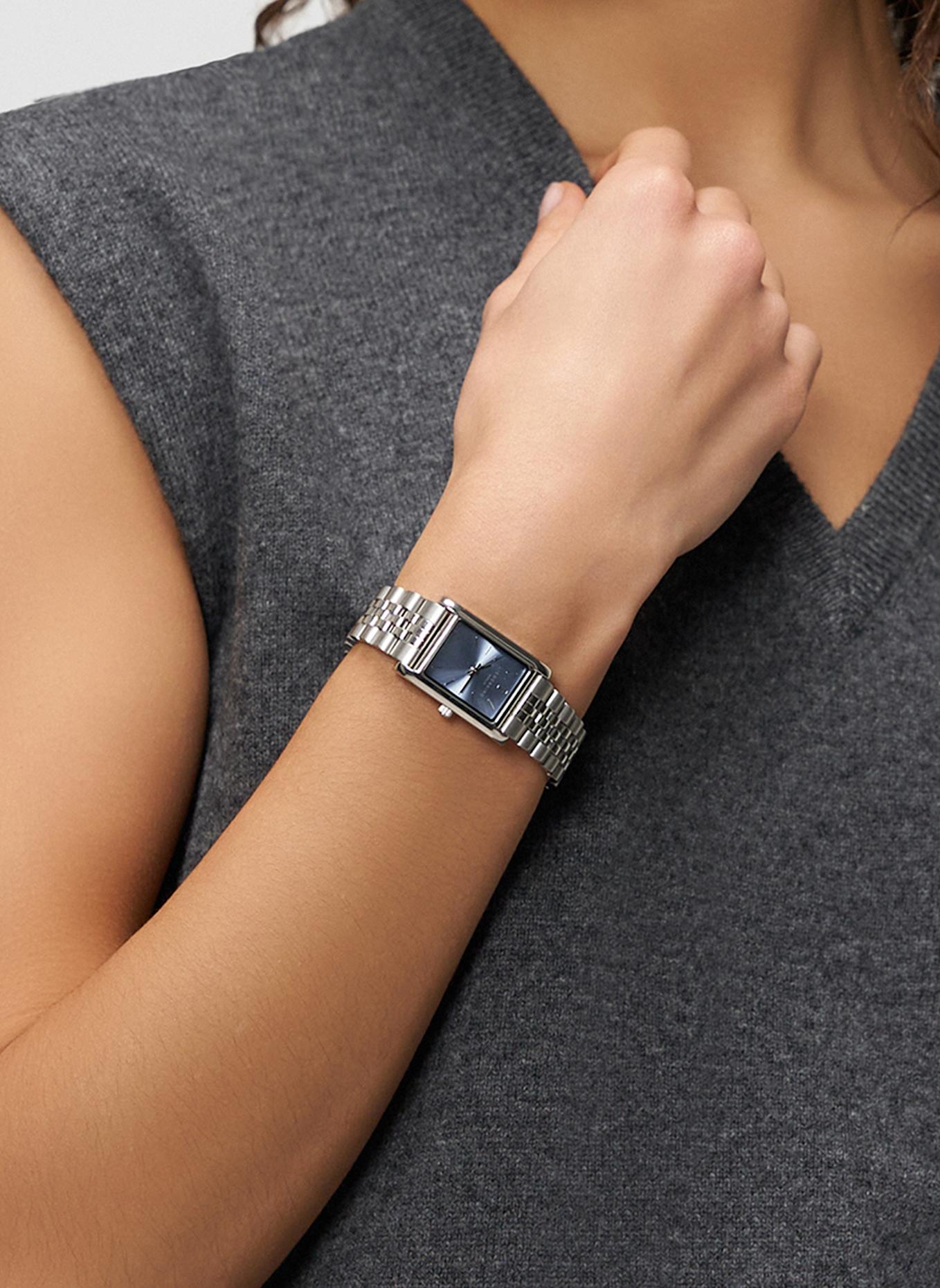 LIEBESKIND Armbanduhr  aus  Edelstahl: SILBER