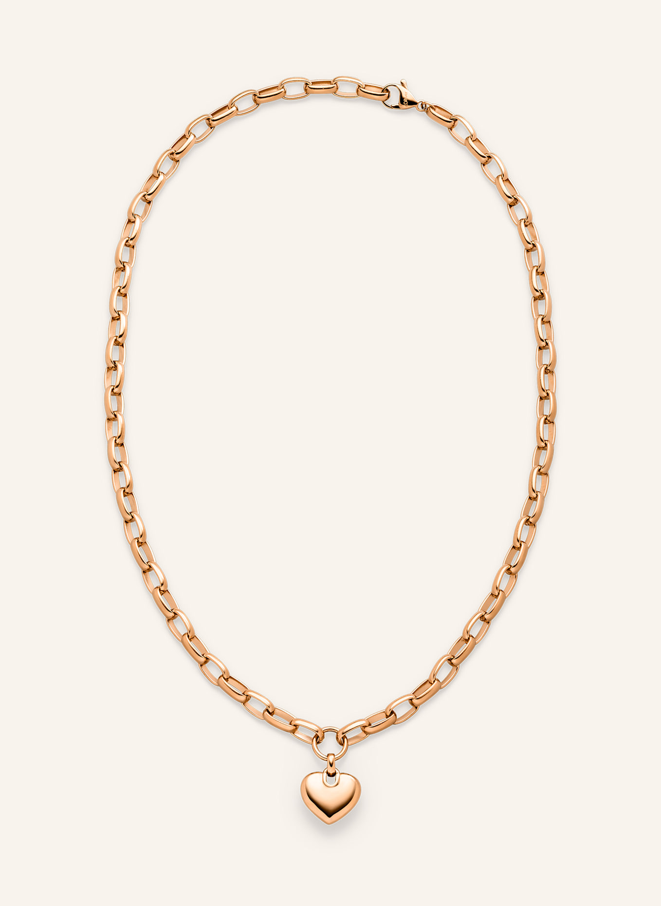 s.Oliver Halskette  aus  Edelstahl: ROSÉGOLD