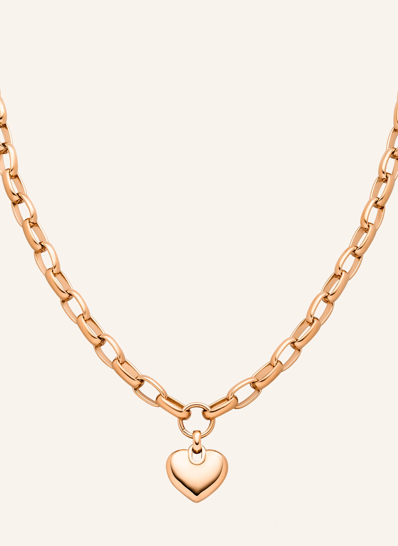 s.Oliver Halskette  aus  Edelstahl: ROSÉGOLD