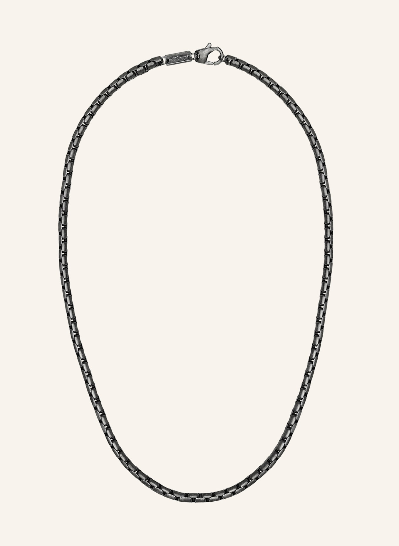 s.Oliver Halskette  aus  Edelstahl: GRAU