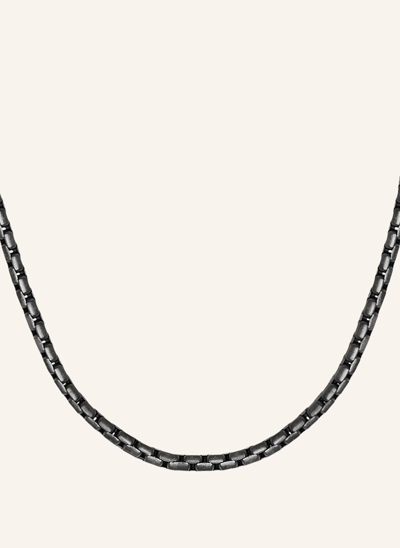 s.Oliver Halskette  aus  Edelstahl: GRAU