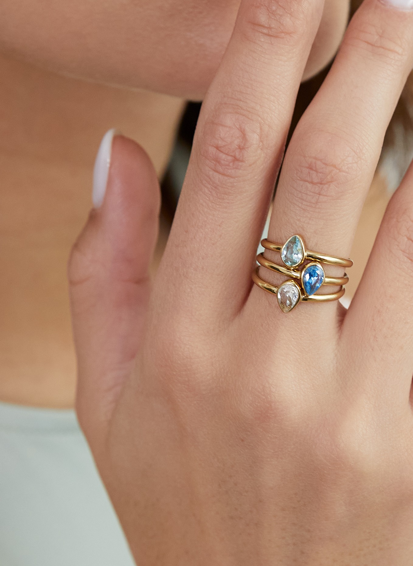 s.Oliver Ring  aus  Edelstahl: GOLD