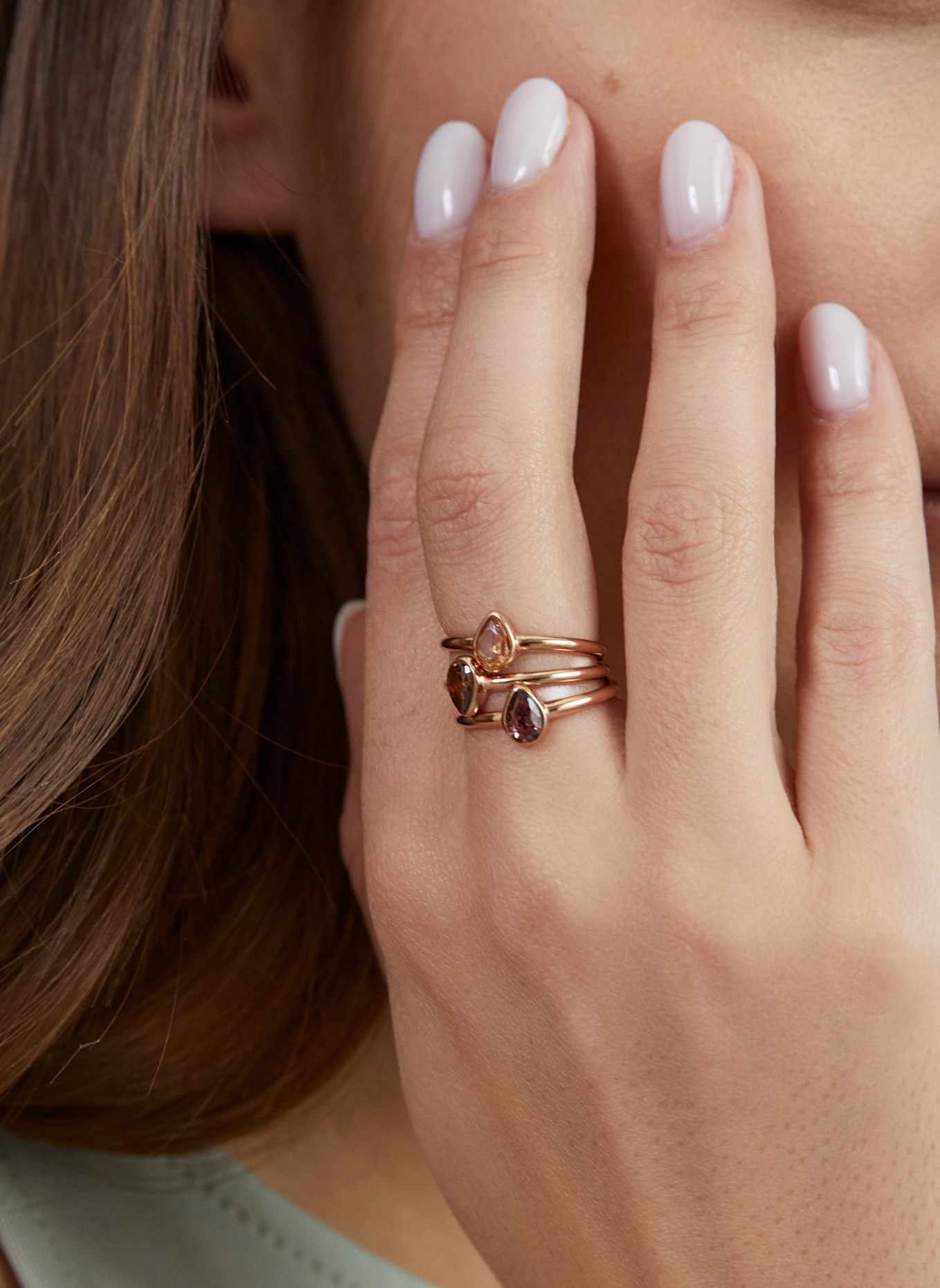 s.Oliver Ring  aus  Edelstahl: ROSÉGOLD