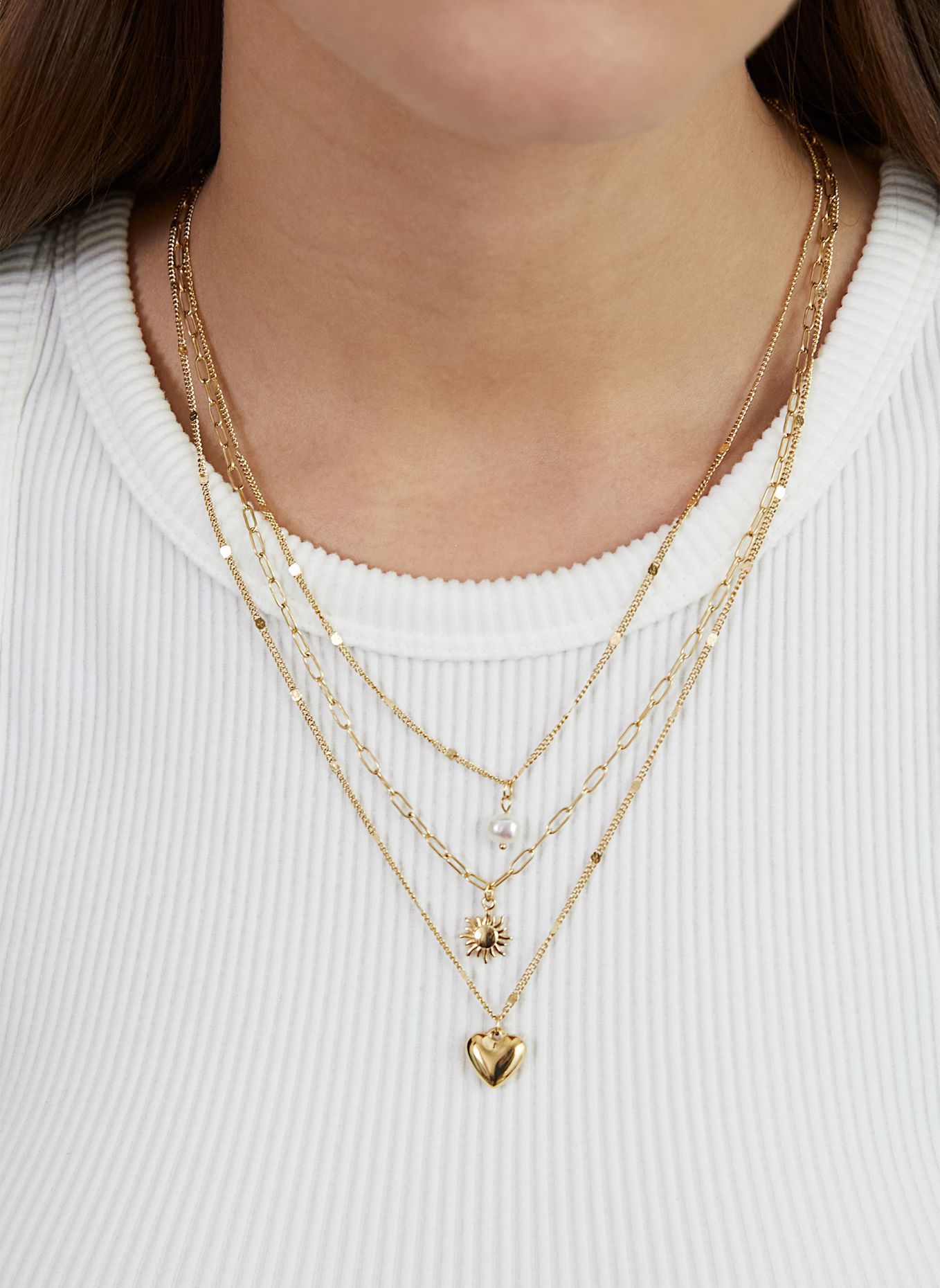 s.Oliver Halskette  aus  Edelstahl: GOLD