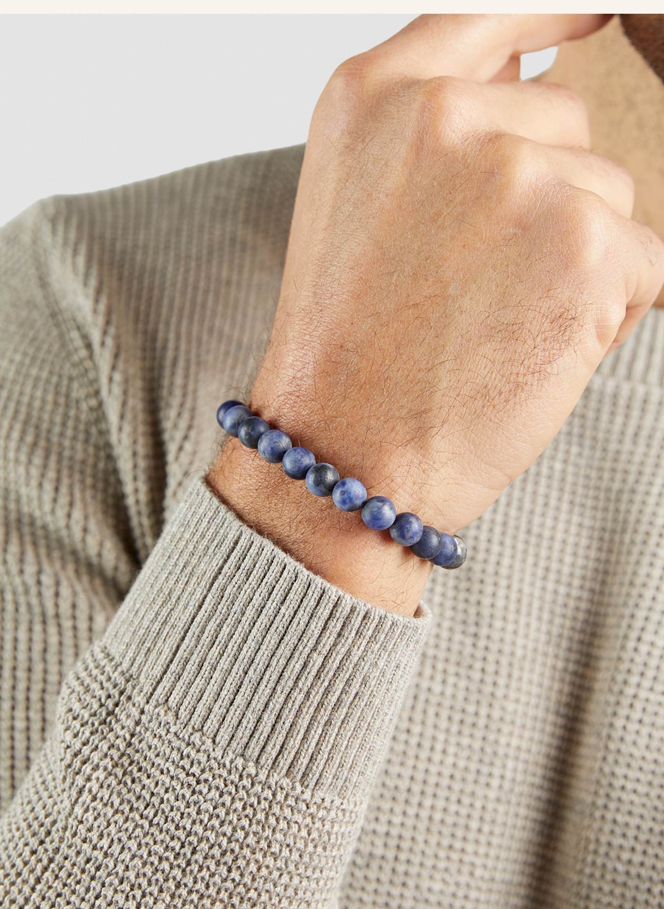 s.Oliver Armband aus Textil: BLAU