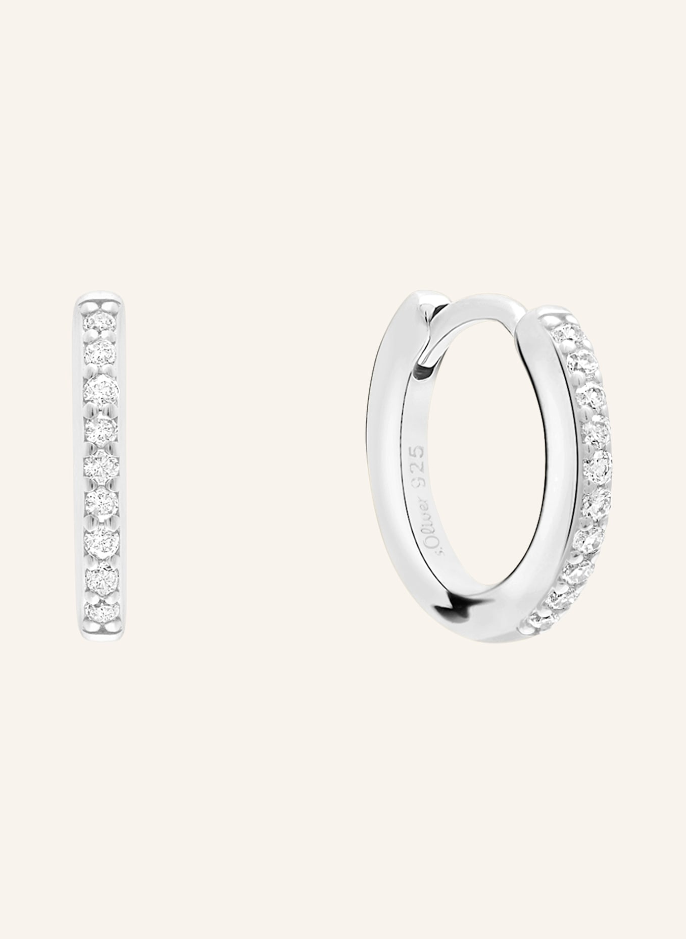 s.Oliver Creolen  aus  925er Sterlingsilber: SILBER