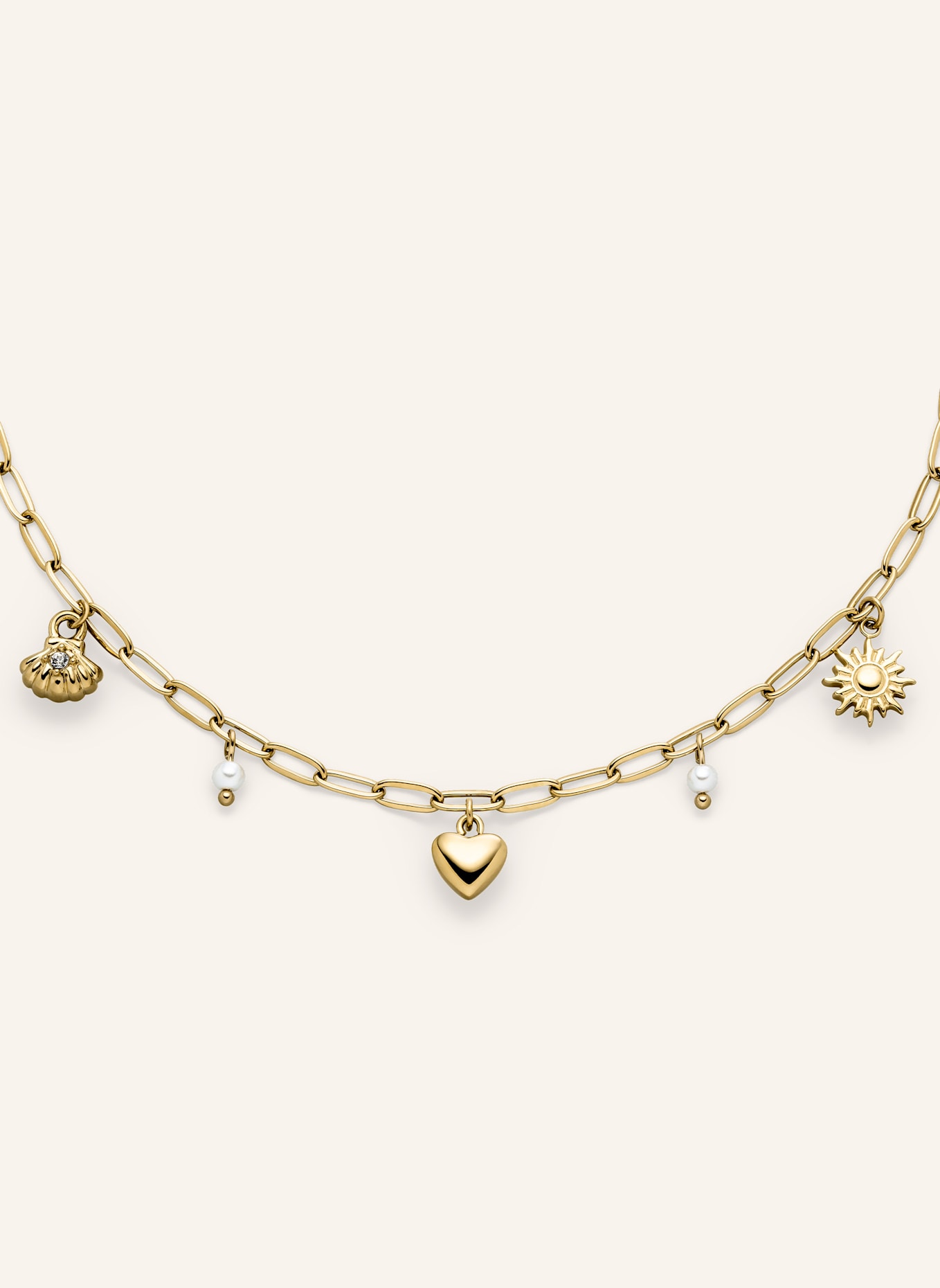 s.Oliver Armband  aus  Edelstahl: GOLD