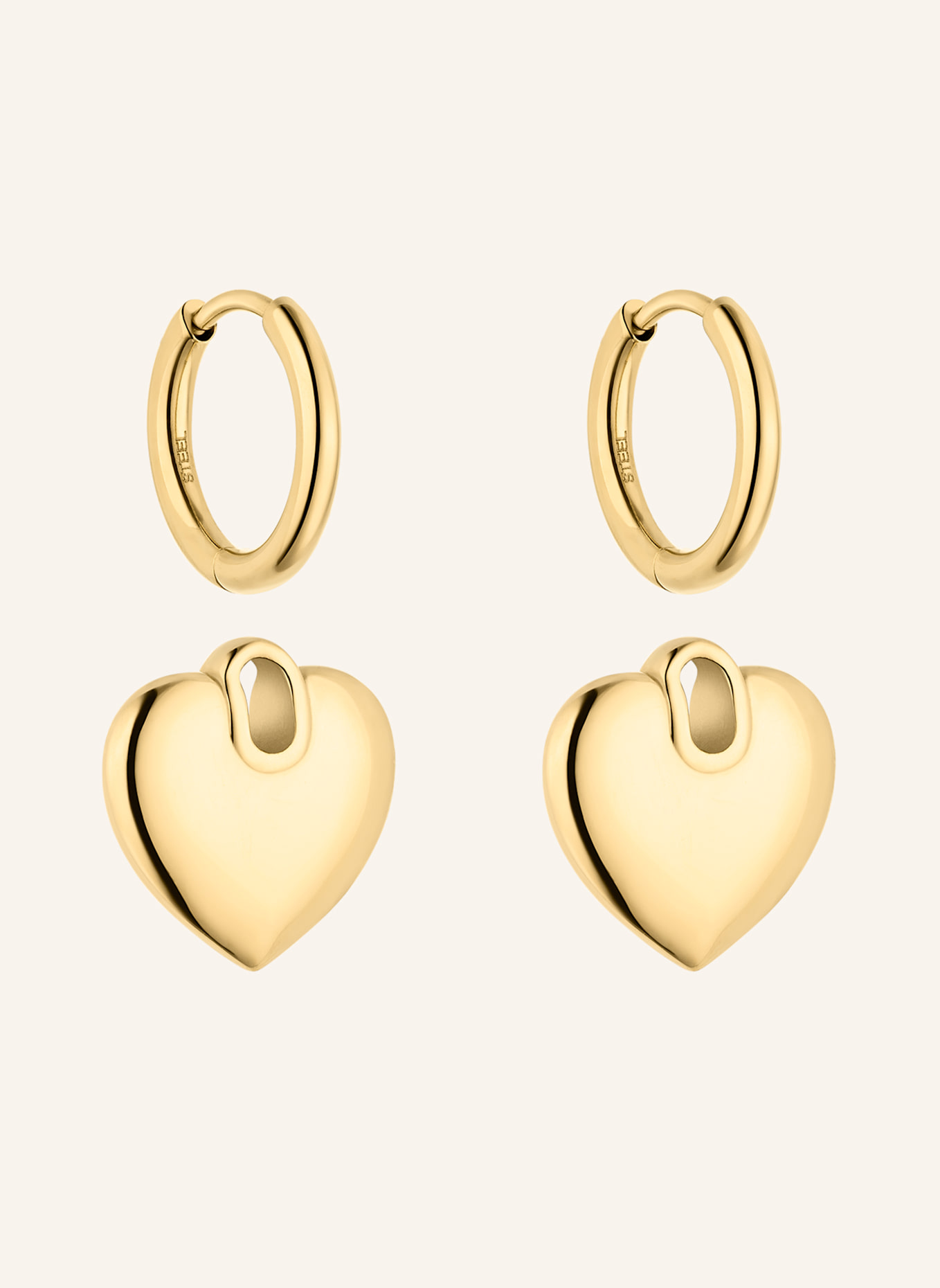 s.Oliver Creolen  aus  Edelstahl: GOLD