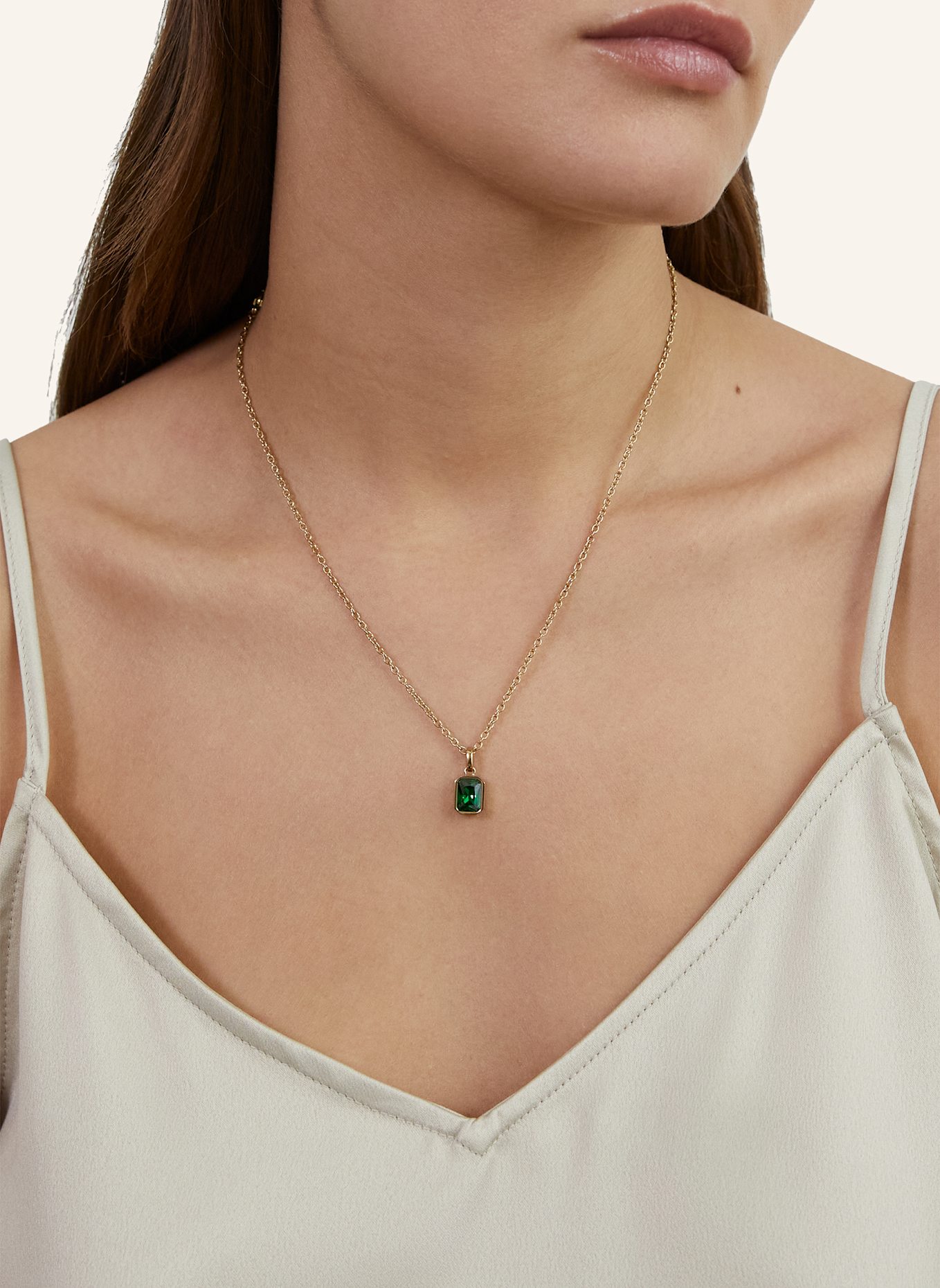 s.Oliver Halskette  aus  Edelstahl: GOLD