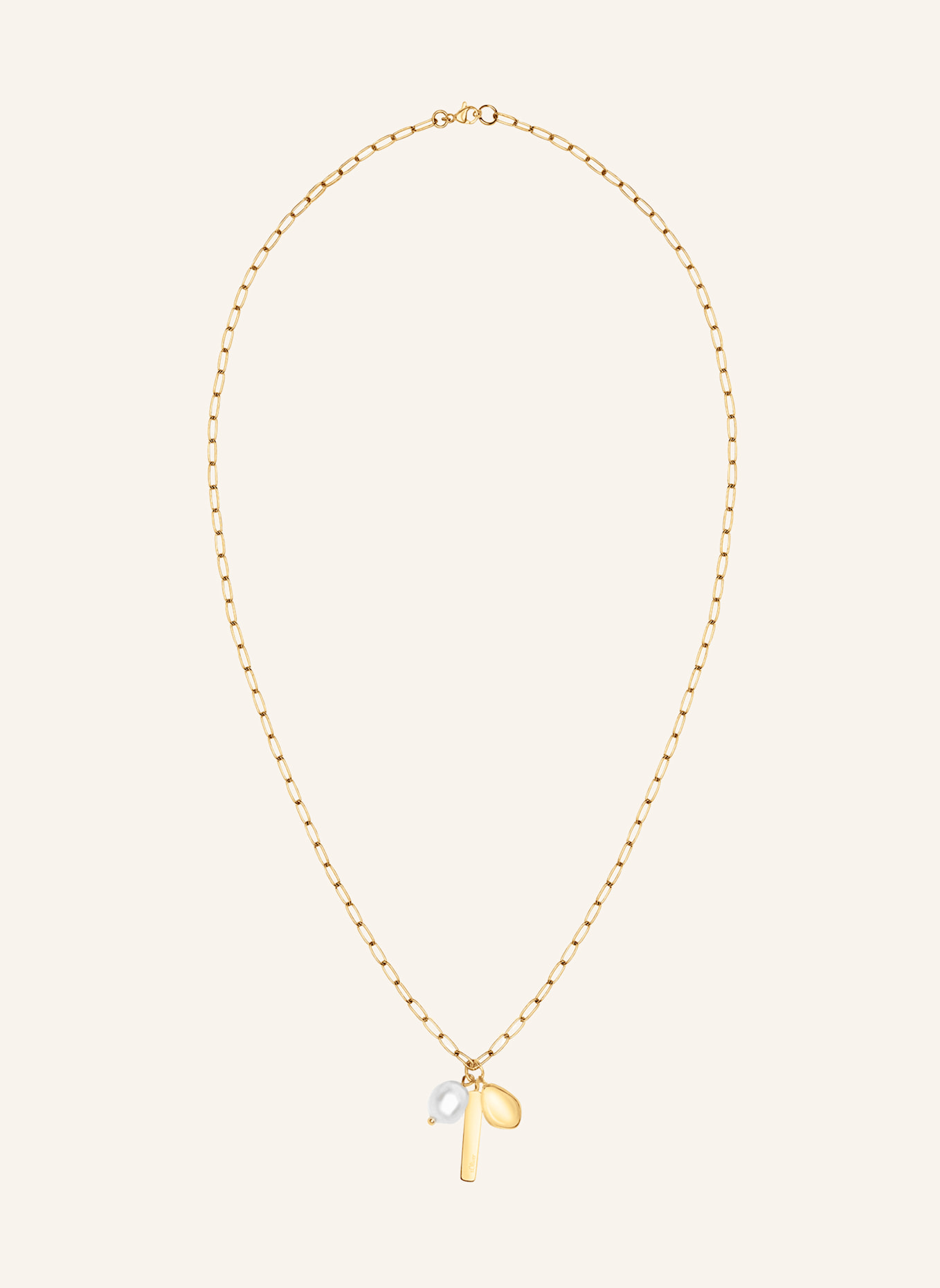 s.Oliver Halskette aus Edelstahl: GOLD