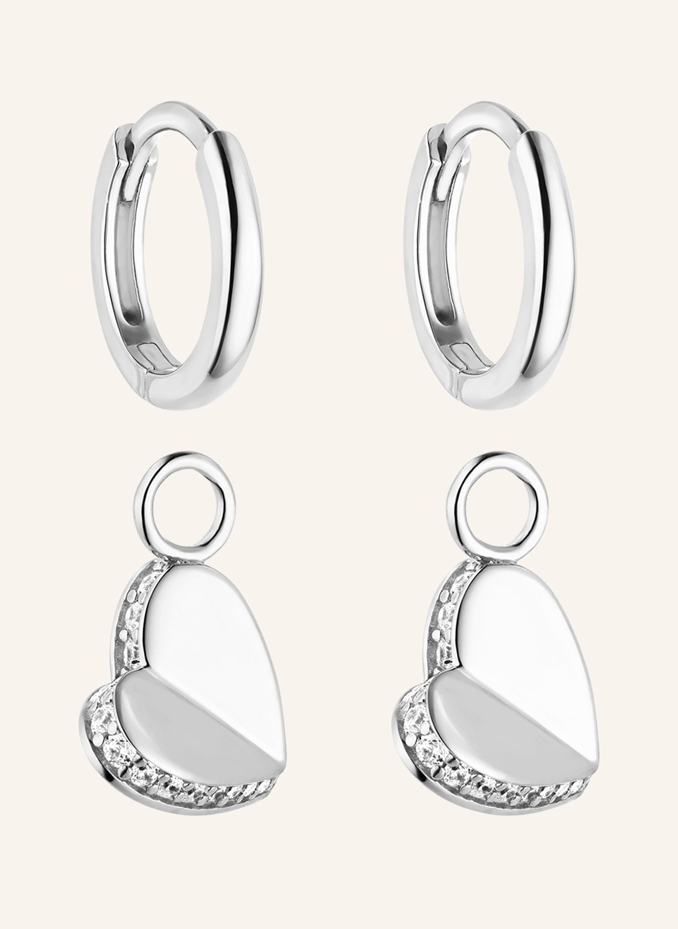 s.Oliver Creolen  aus  925er Sterlingsilber: SILBER