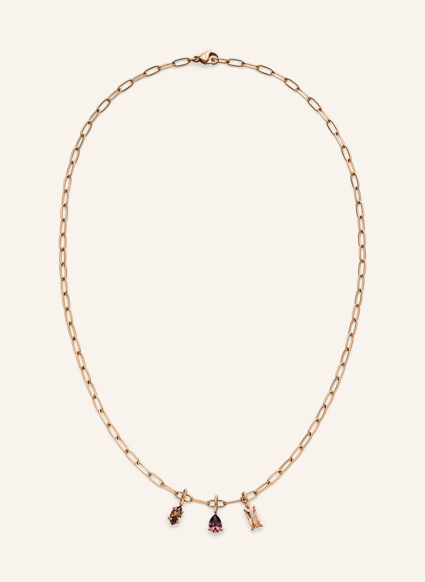 s.Oliver Halskette  aus  Edelstahl: ROSÉGOLD