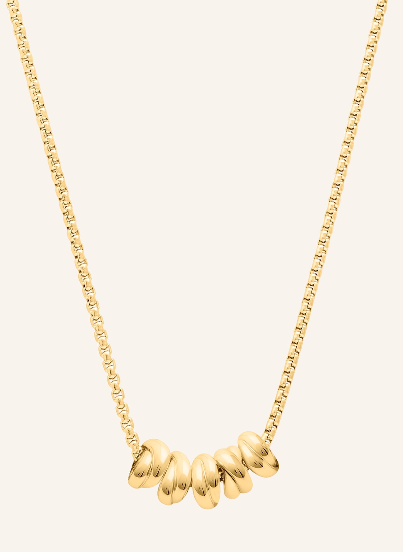 s.Oliver Halskette  aus  Edelstahl: GOLD