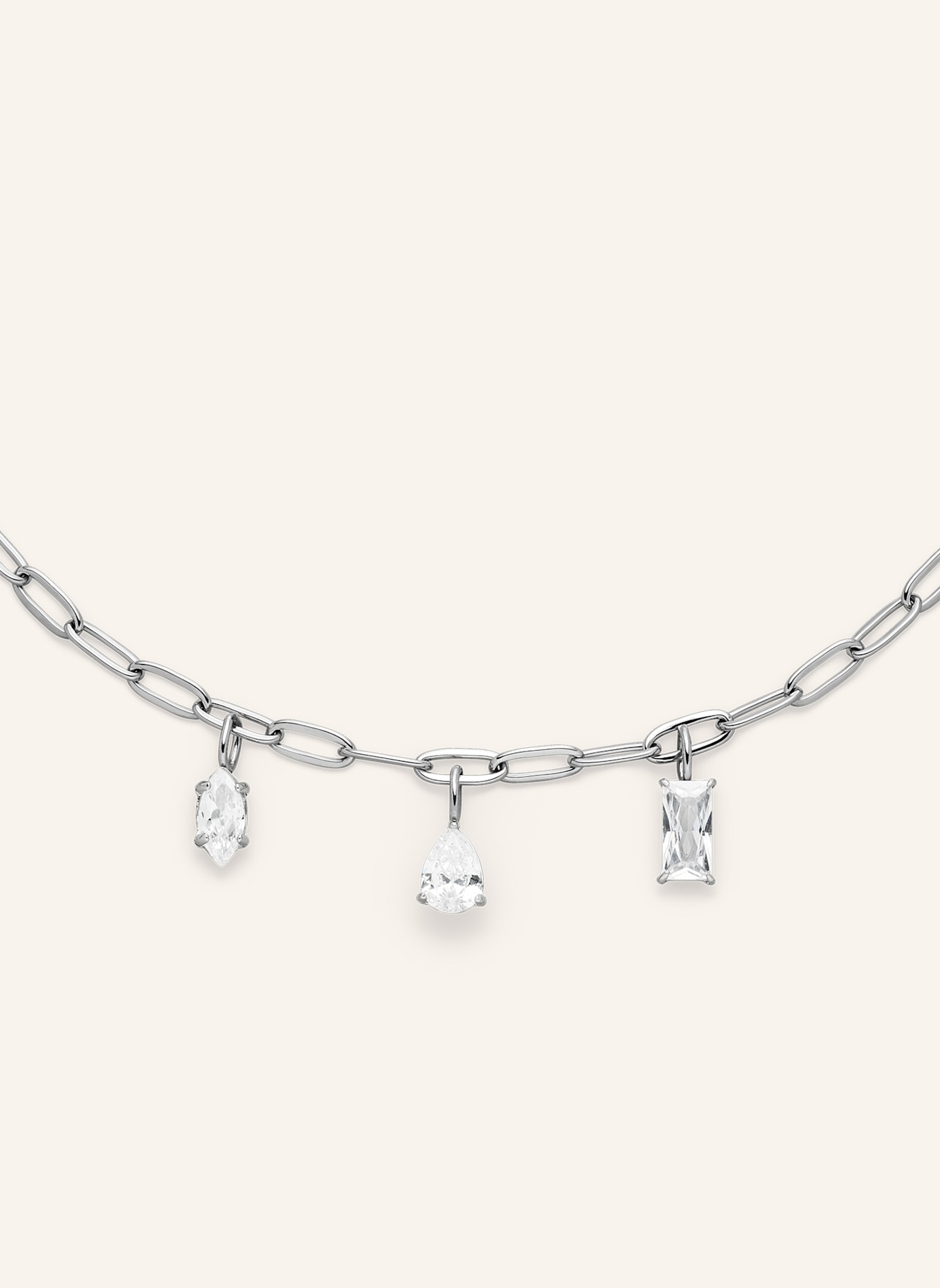 s.Oliver Armband  aus  Edelstahl: SILBER