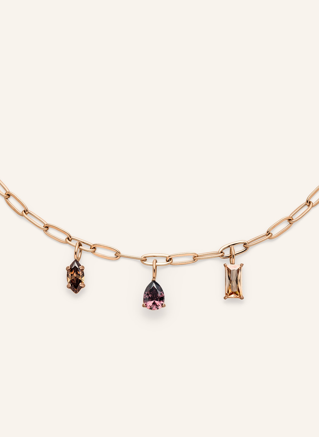 s.Oliver Armband  aus  Edelstahl: ROSÉGOLD