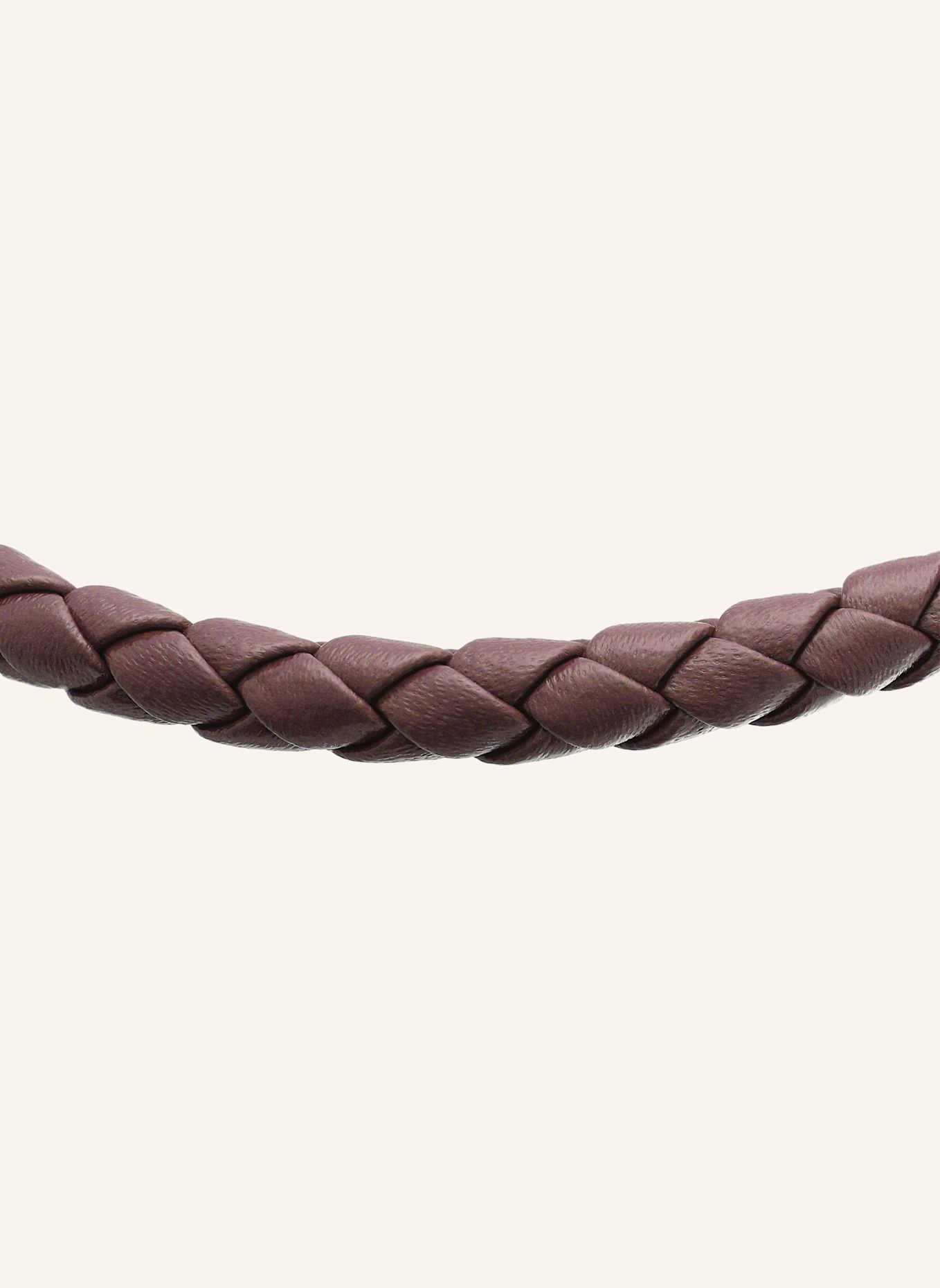 s.Oliver Armband  aus  Echtleder: BRAUN