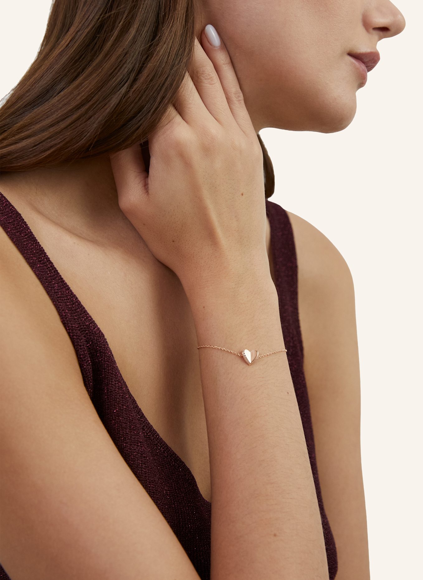 s.Oliver Armband  aus  925er Sterlingsilber: ROSÉGOLD