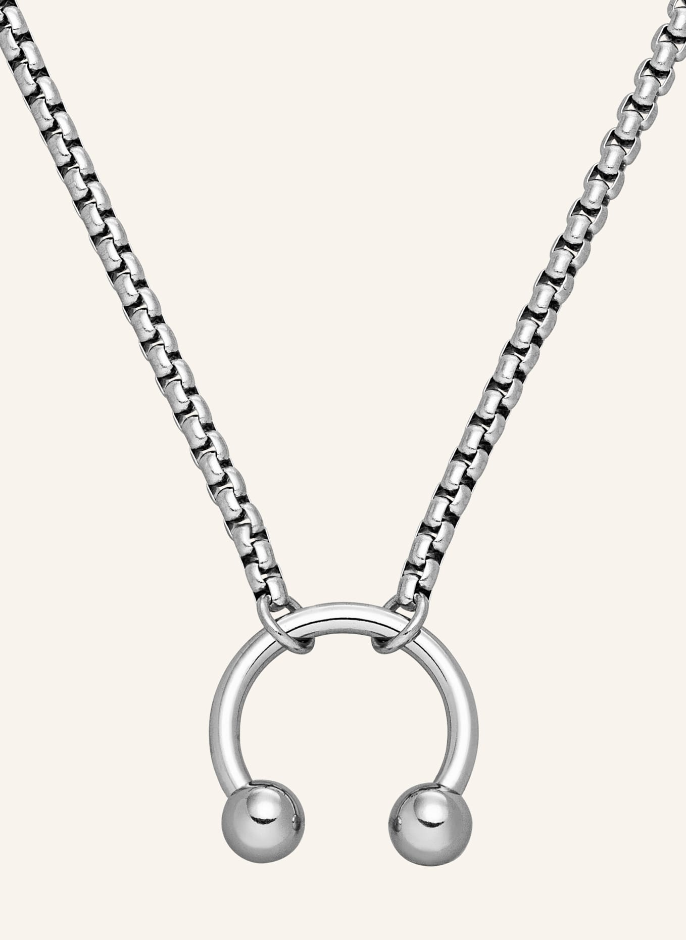 LIEBESKIND Halskette  aus  Edelstahl: SILBER