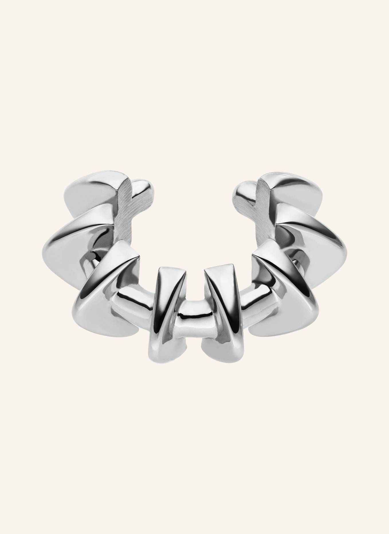 LIEBESKIND Earcuff  aus  Edelstahl: SILBER