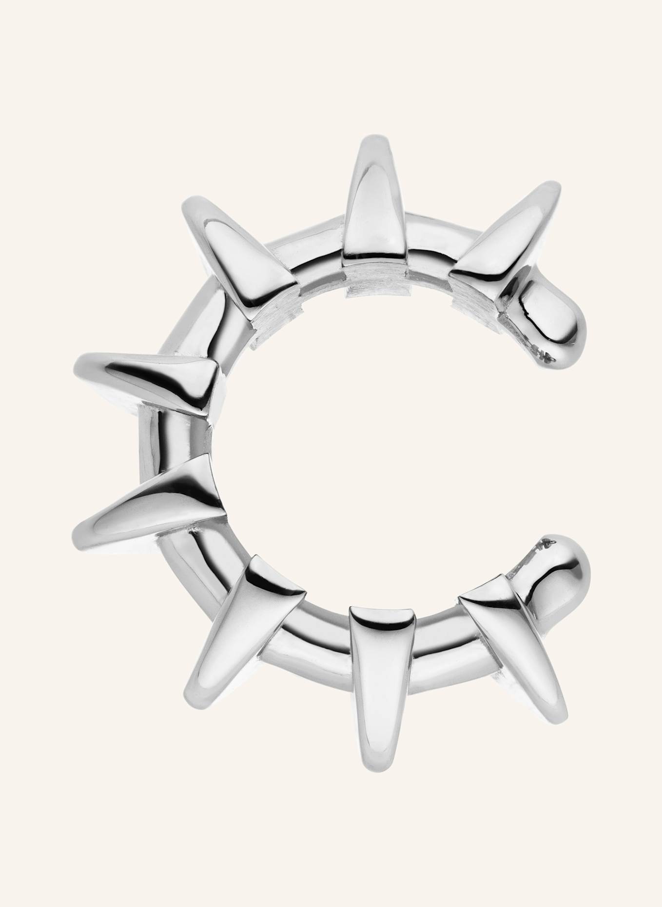 LIEBESKIND Earcuff  aus  Edelstahl: SILBER