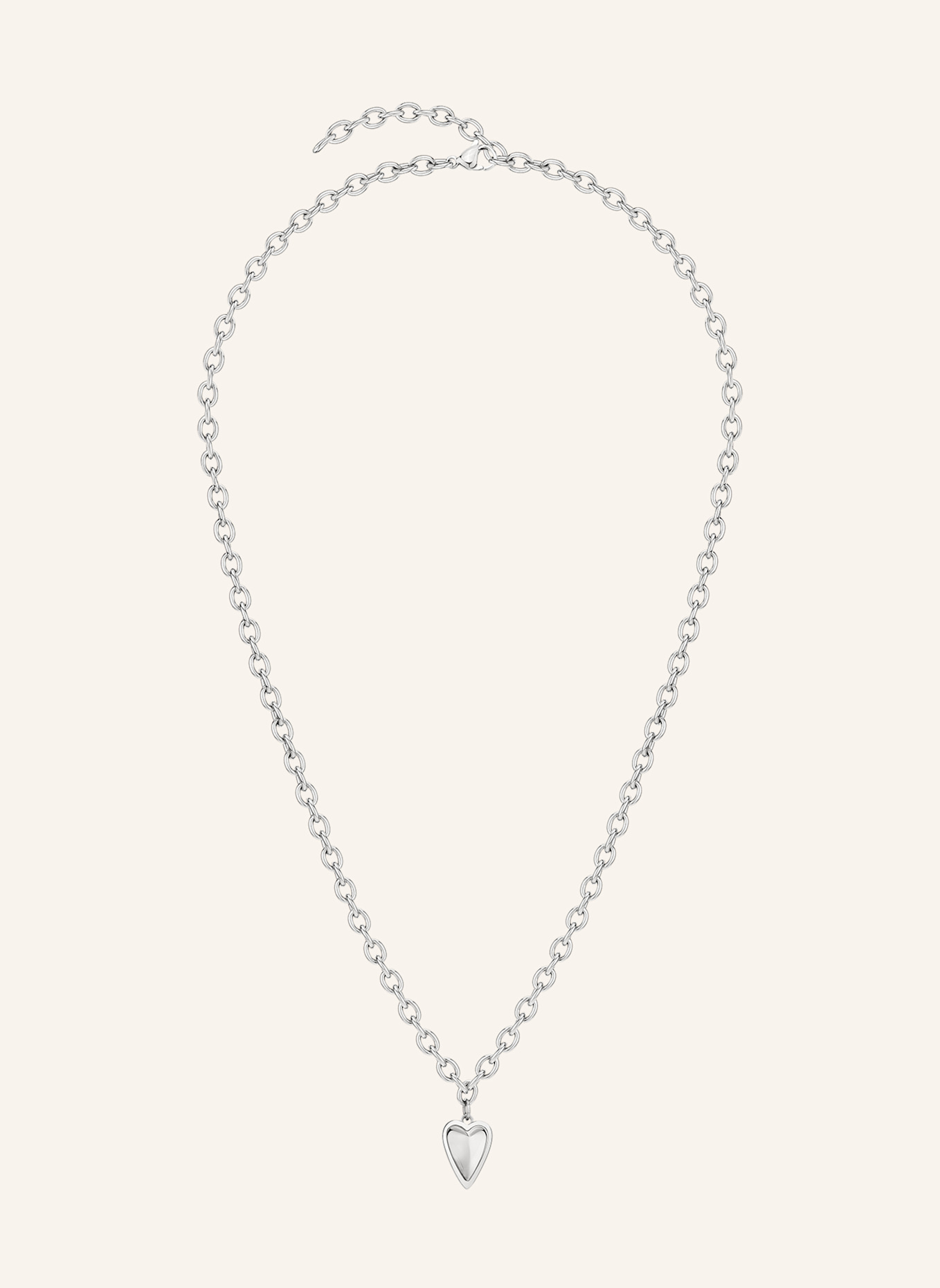 LIEBESKIND Halskette  aus  Edelstahl: SILBER