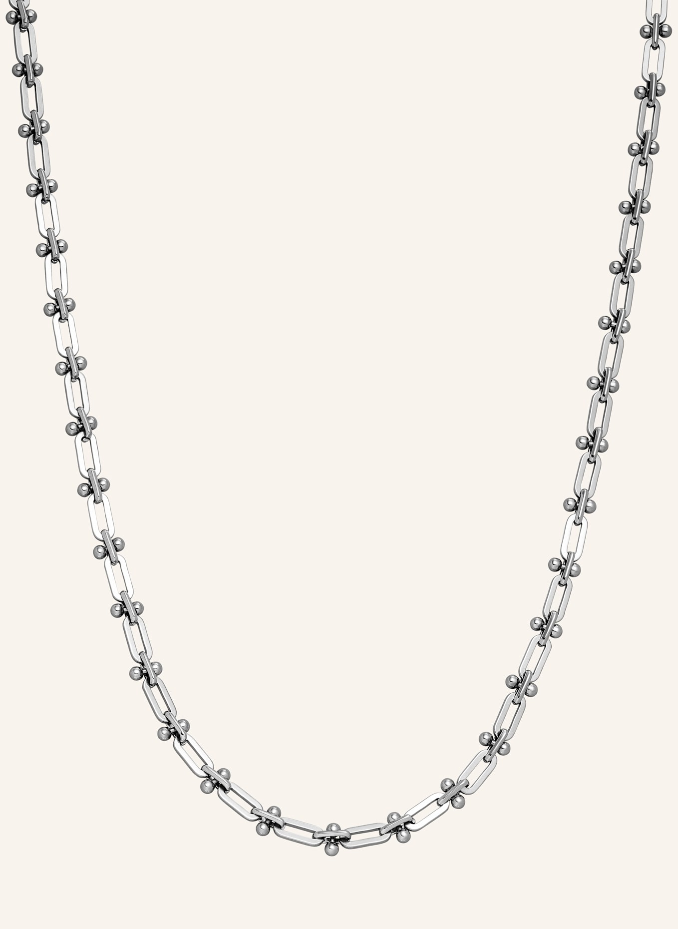 LIEBESKIND Halskette  aus  Edelstahl: SILBER