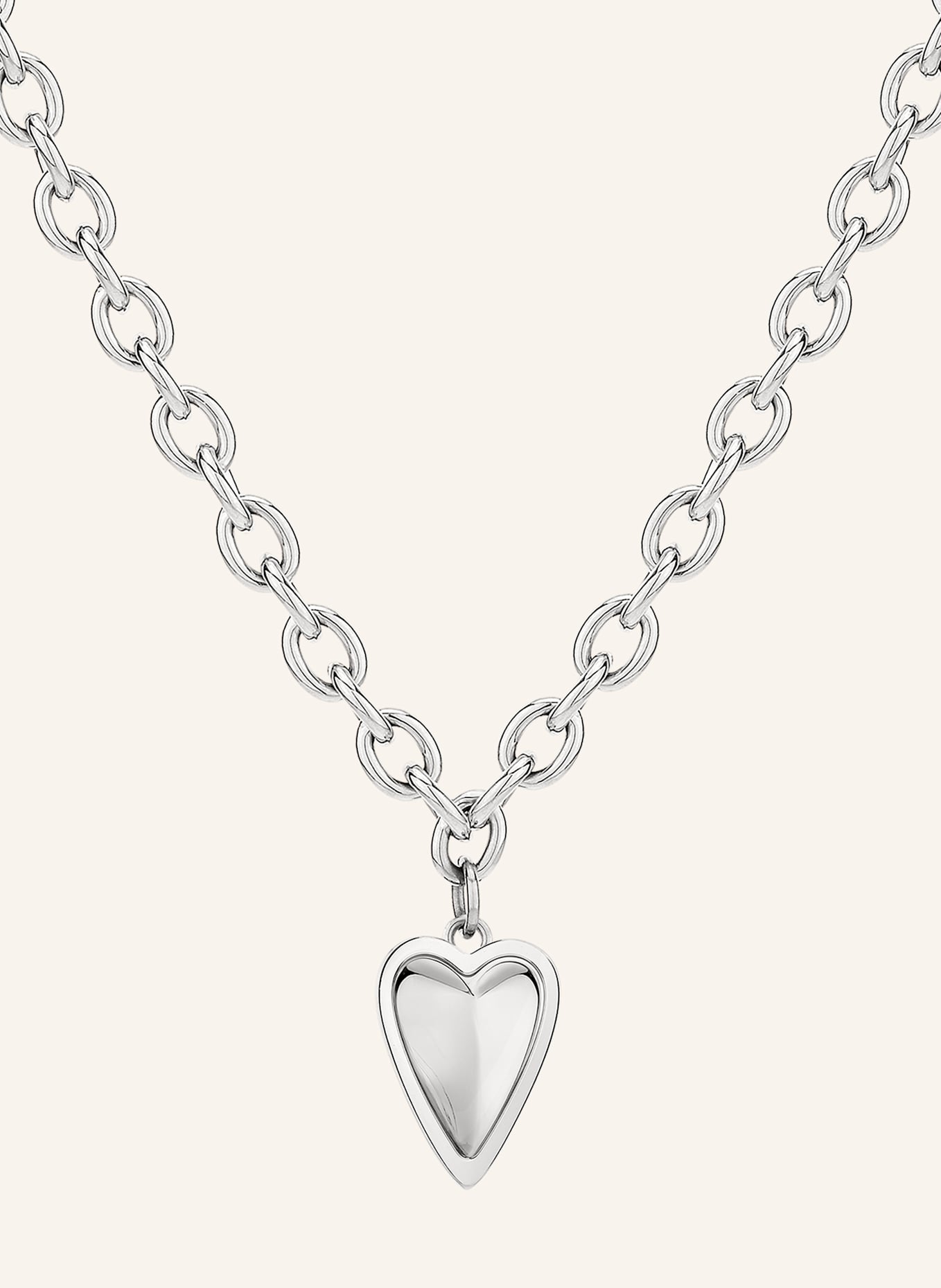 LIEBESKIND Halskette  aus  Edelstahl: SILBER