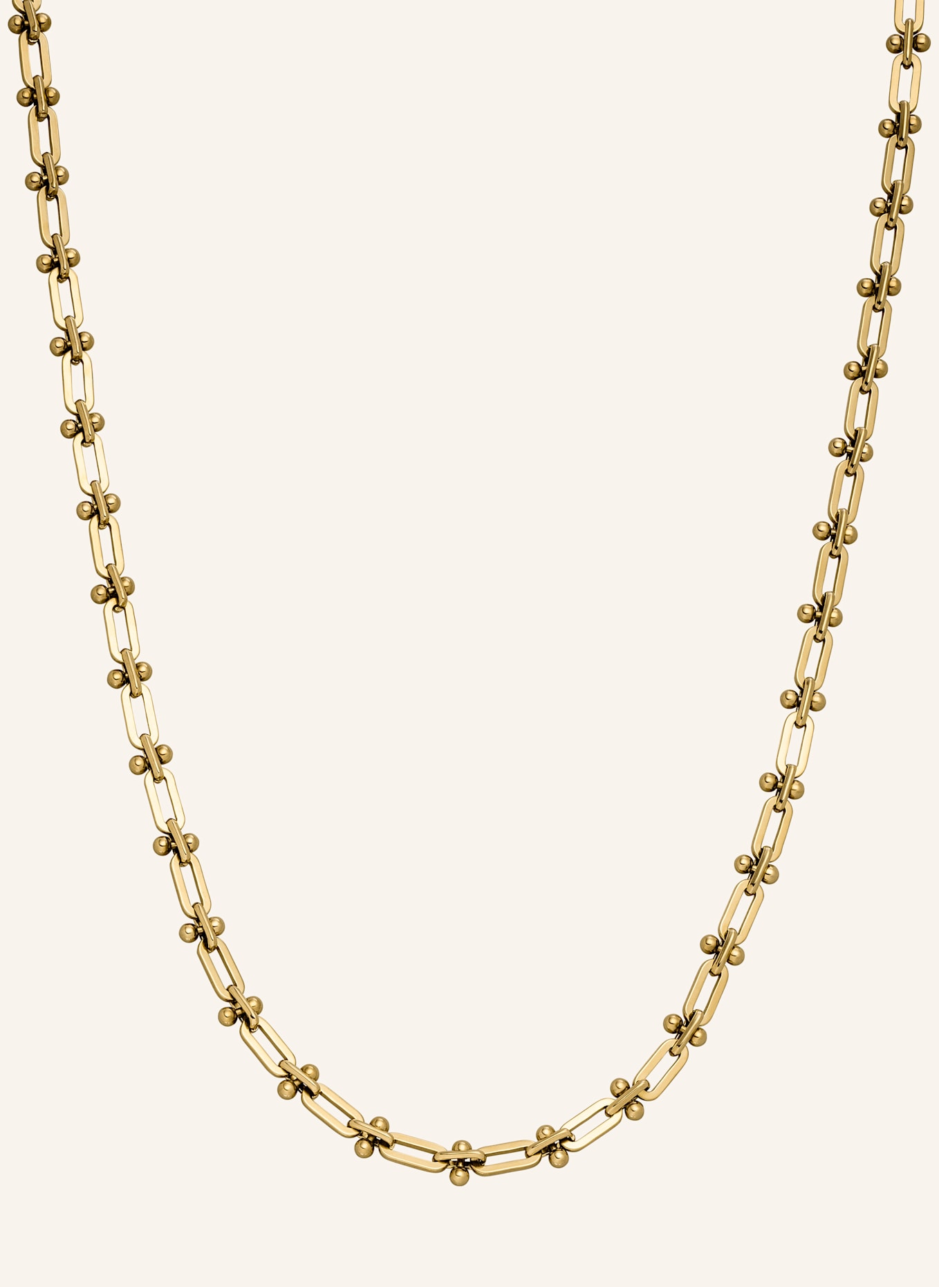 LIEBESKIND Halskette  aus  Edelstahl: GOLD