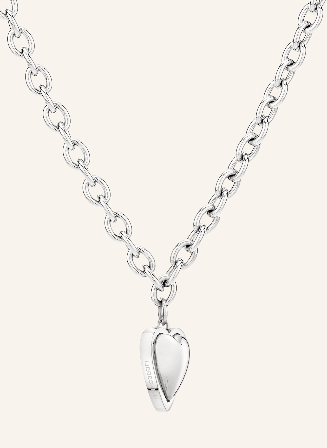LIEBESKIND Halskette  aus  Edelstahl: SILBER