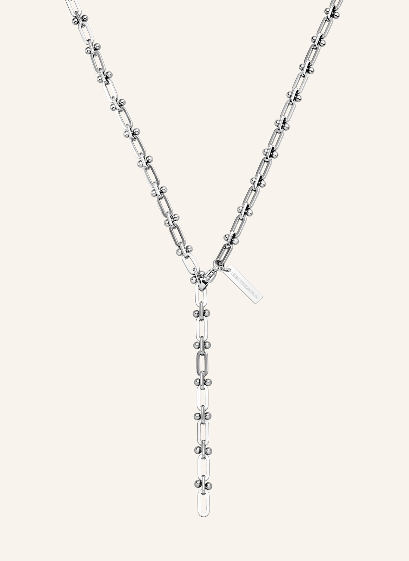 LIEBESKIND Halskette  aus  Edelstahl: SILBER