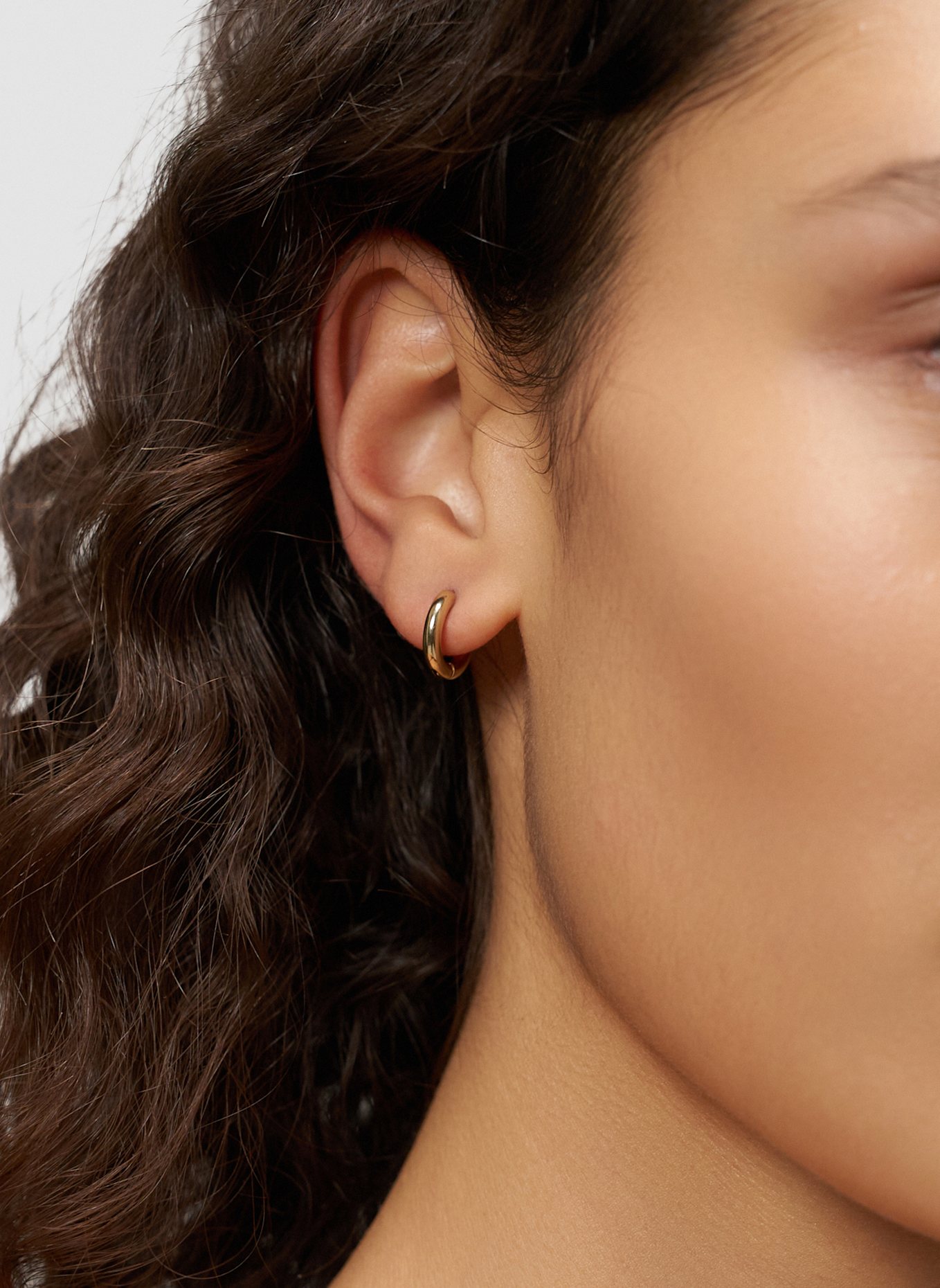 LIEBESKIND Creolen  aus  Edelstahl: GOLD