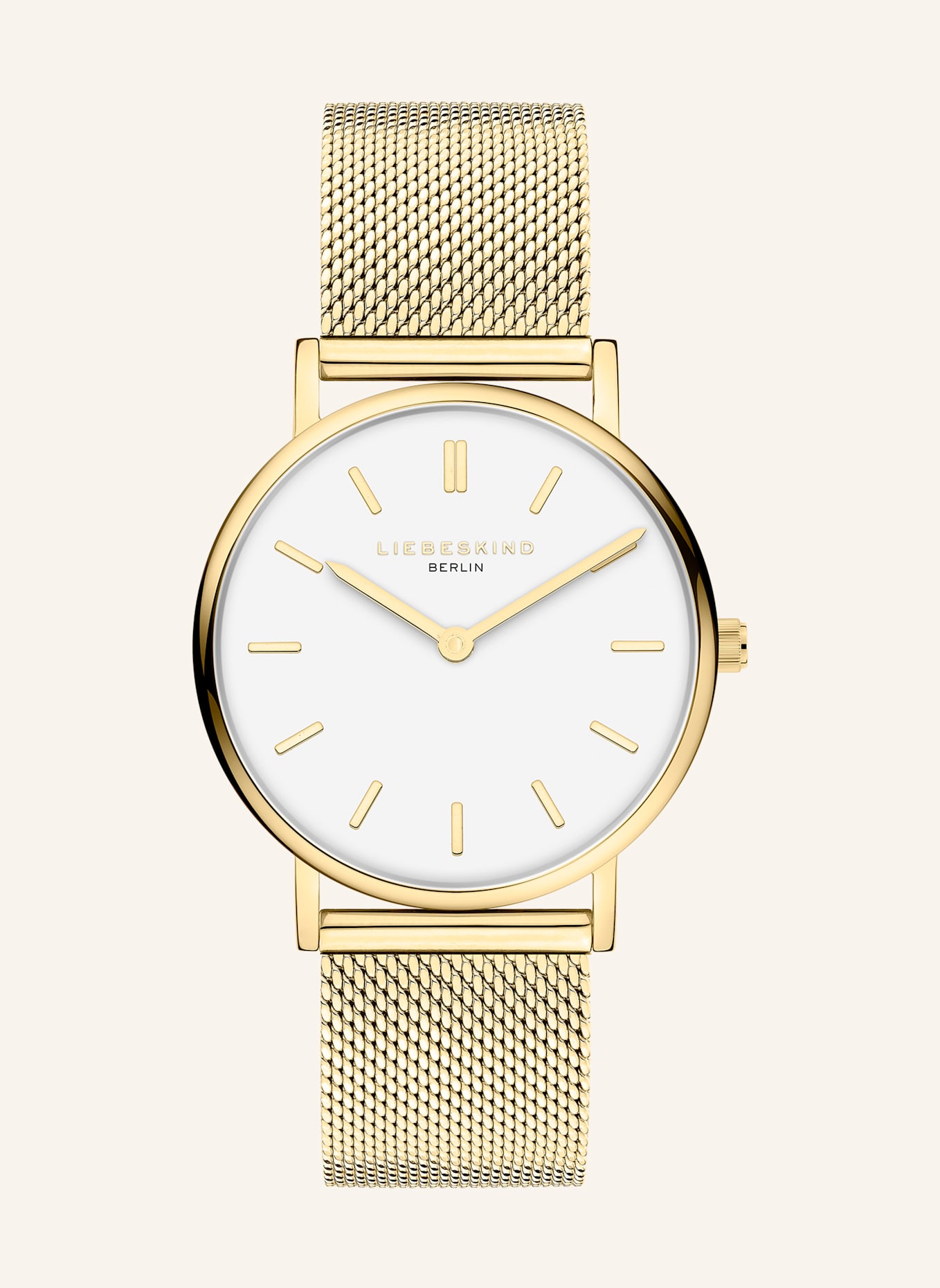 LIEBESKIND Armbanduhr  aus  Edelstahl: GOLD