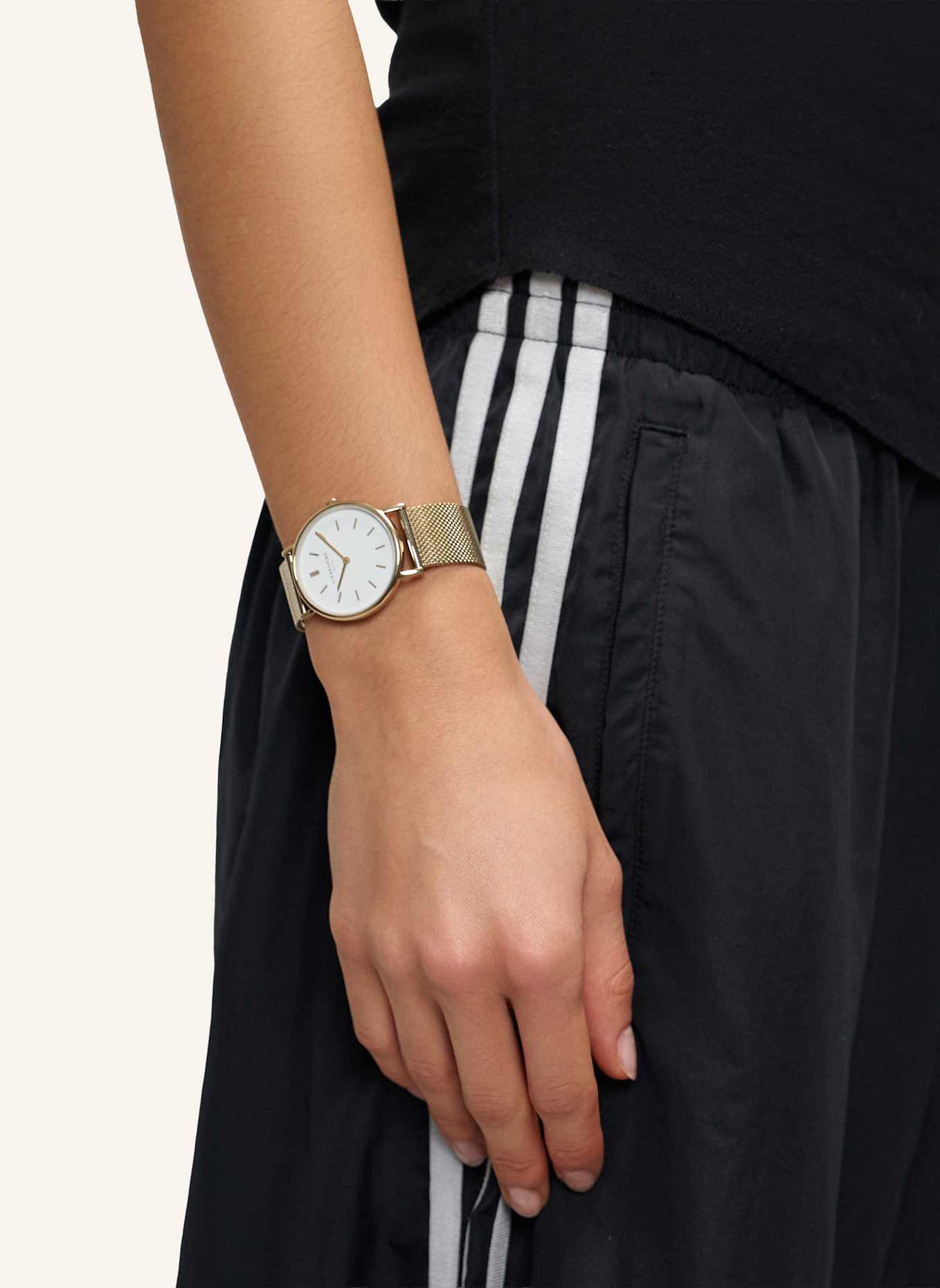 LIEBESKIND Armbanduhr  aus  Edelstahl: GOLD