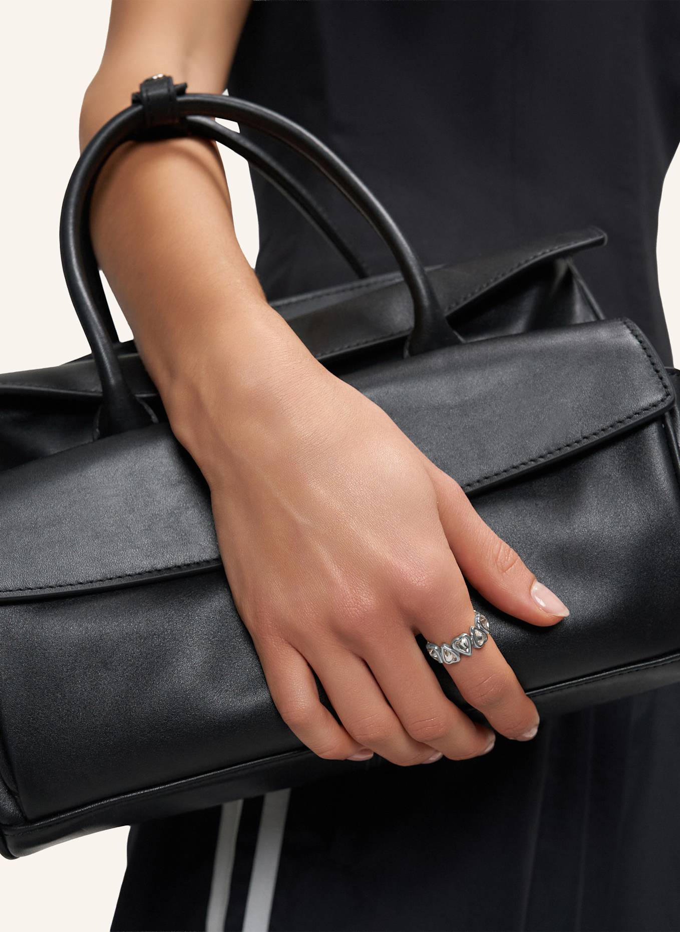 LIEBESKIND Ring  aus  Edelstahl: SILBER