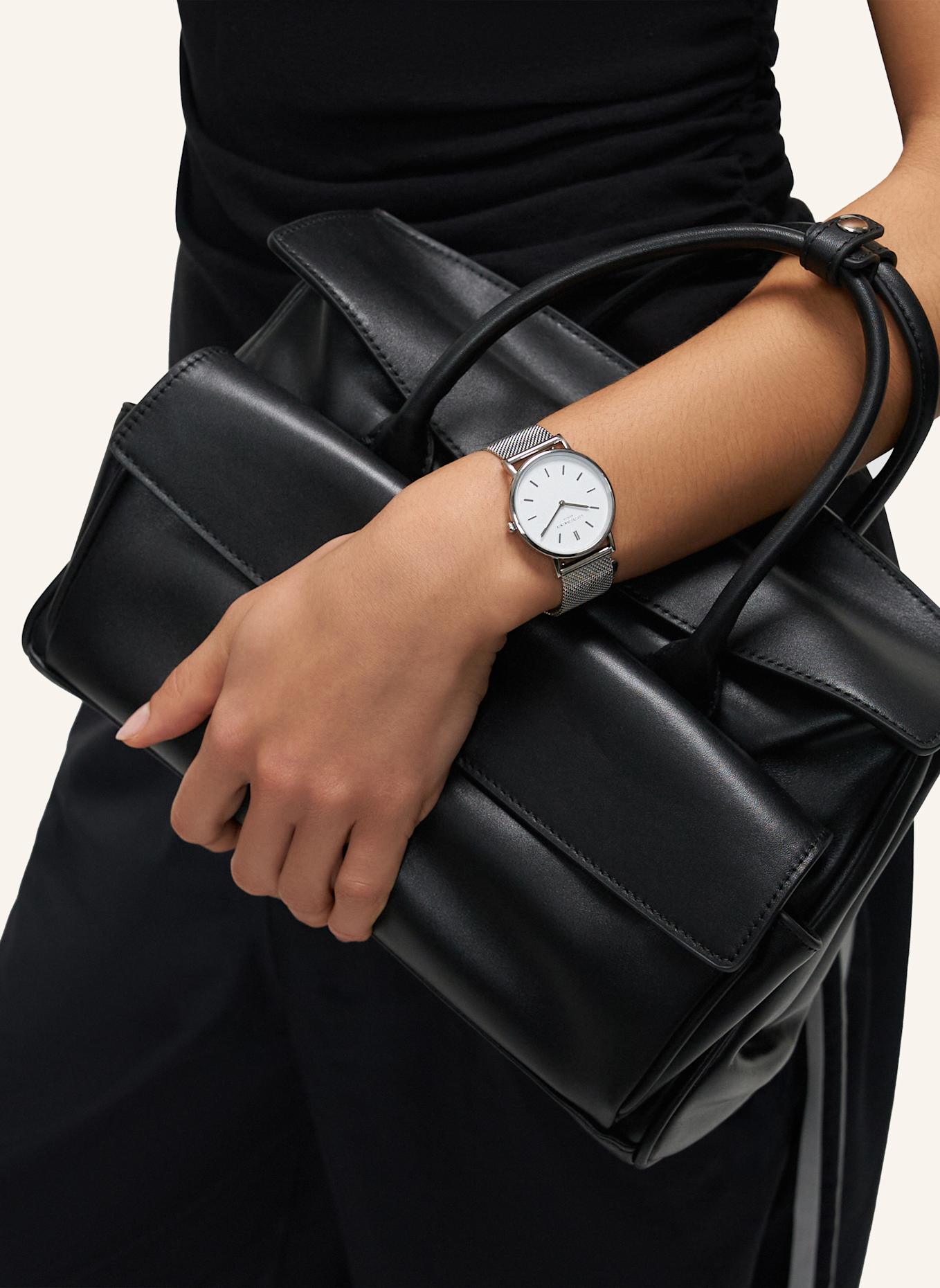 LIEBESKIND Armbanduhr  aus  Edelstahl: SILBER