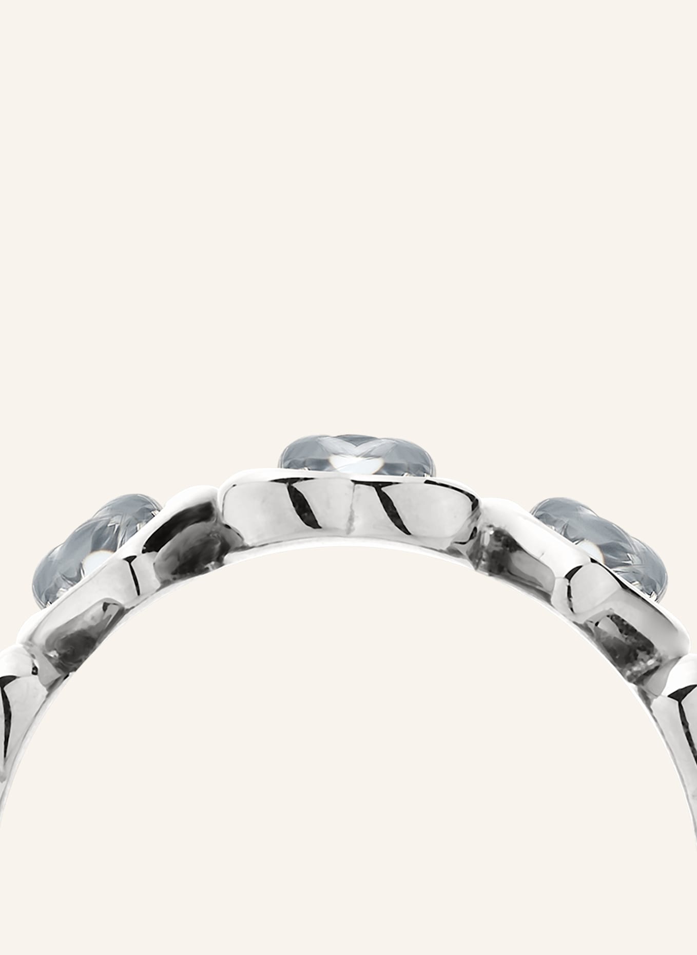 LIEBESKIND Ring  aus  Edelstahl: SILBER