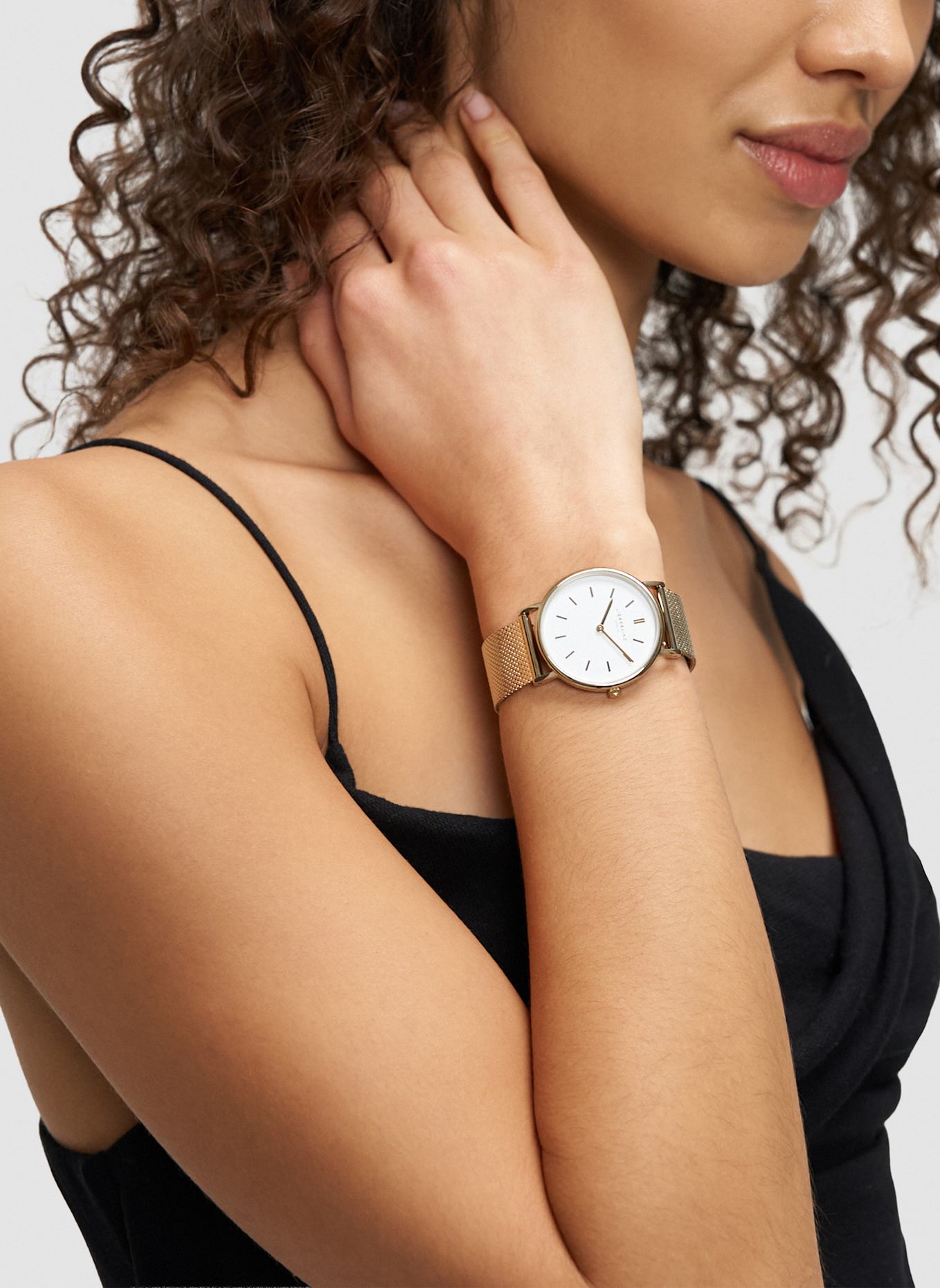 LIEBESKIND Armbanduhr  aus  Edelstahl: GOLD