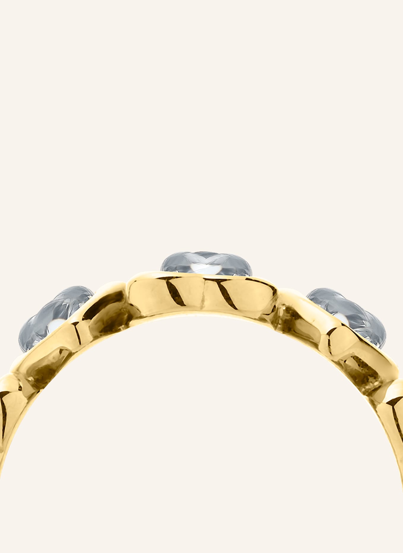 LIEBESKIND Ring  aus  Edelstahl: GOLD