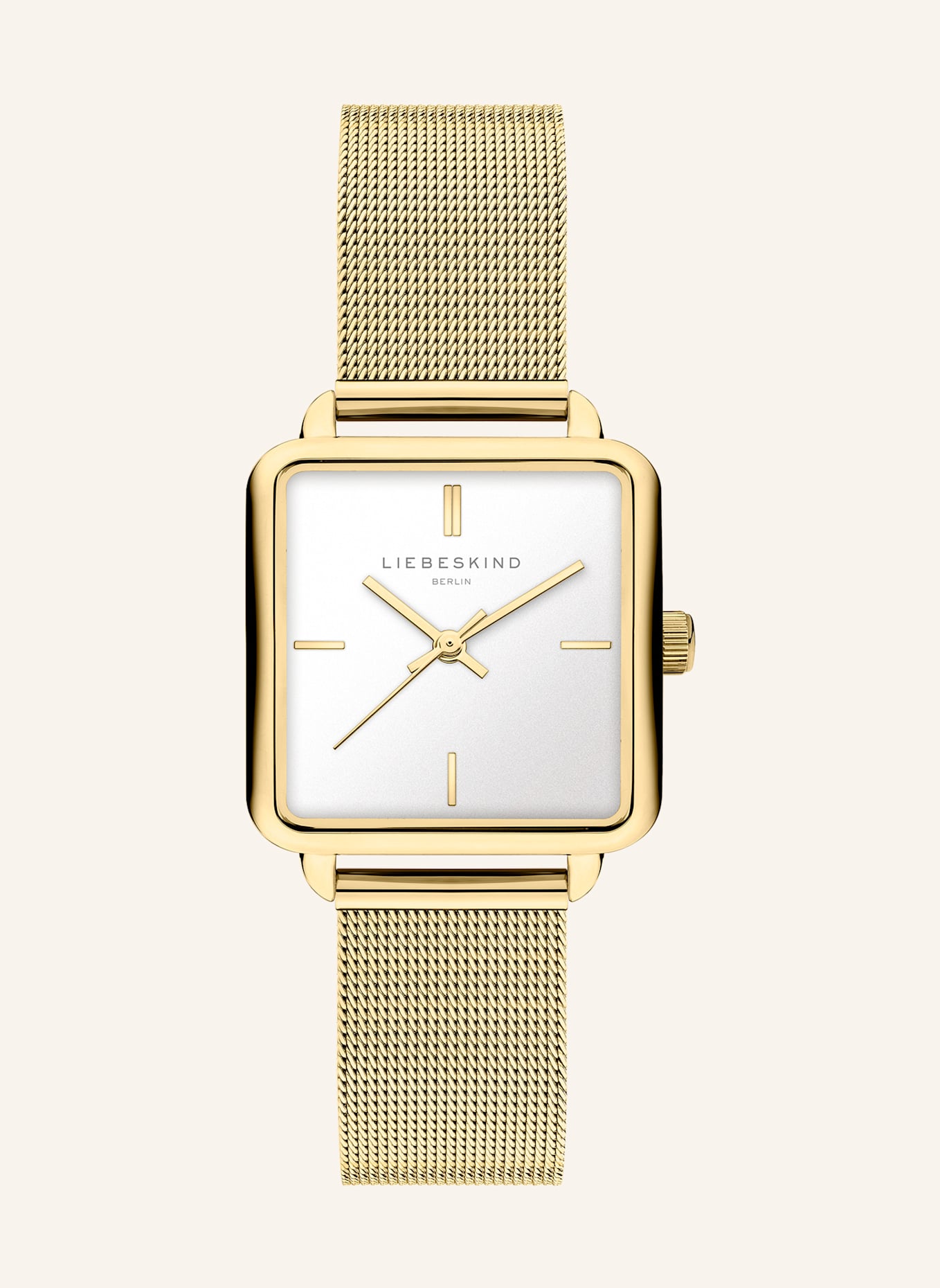 LIEBESKIND Armbanduhr  aus  Edelstahl: GOLD