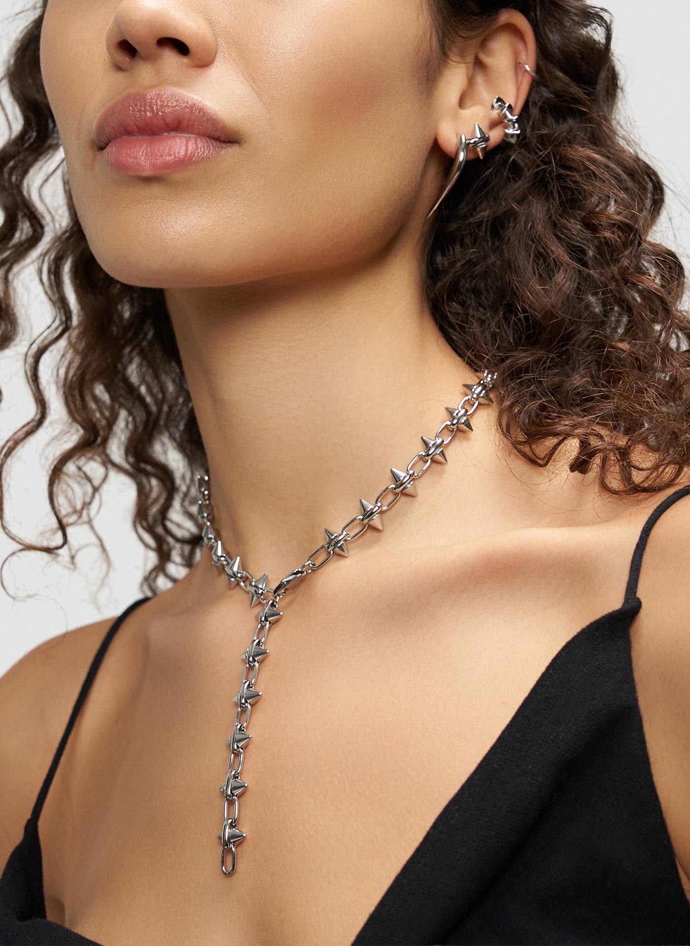 LIEBESKIND Halskette  aus  Edelstahl: SILBER