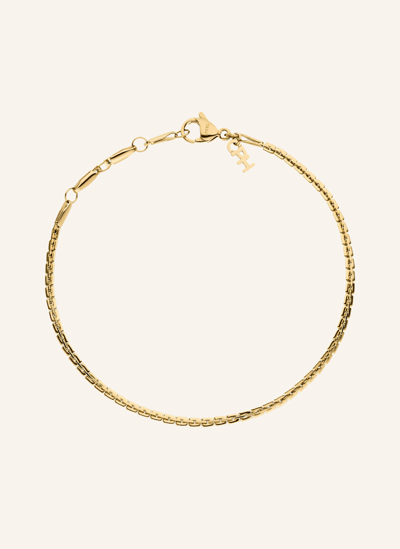 COPENHAGEN STUDIOS Armband  aus  Edelstahl: GOLD