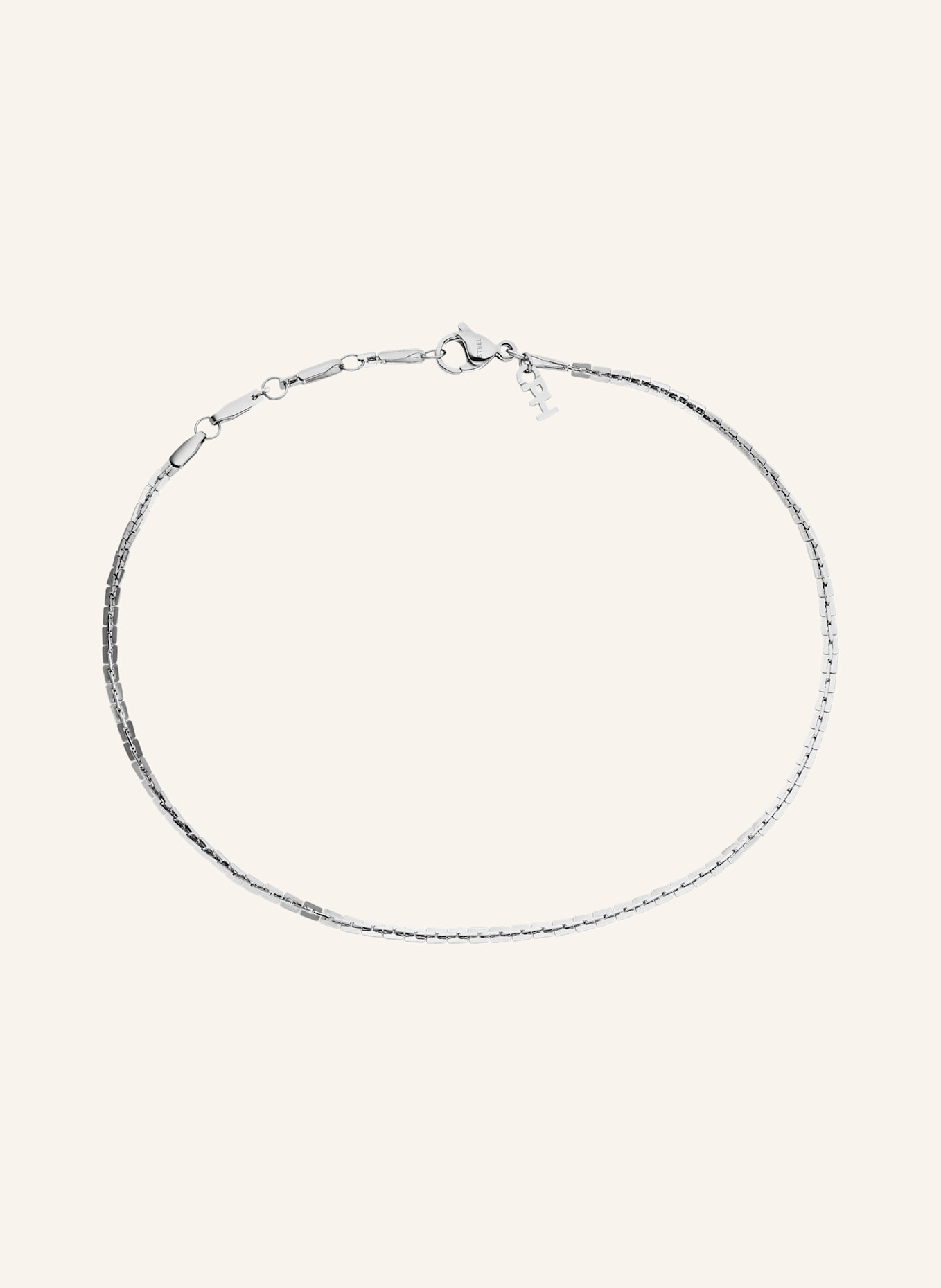 COPENHAGEN STUDIOS Fußkette  aus  Edelstahl: SILBER