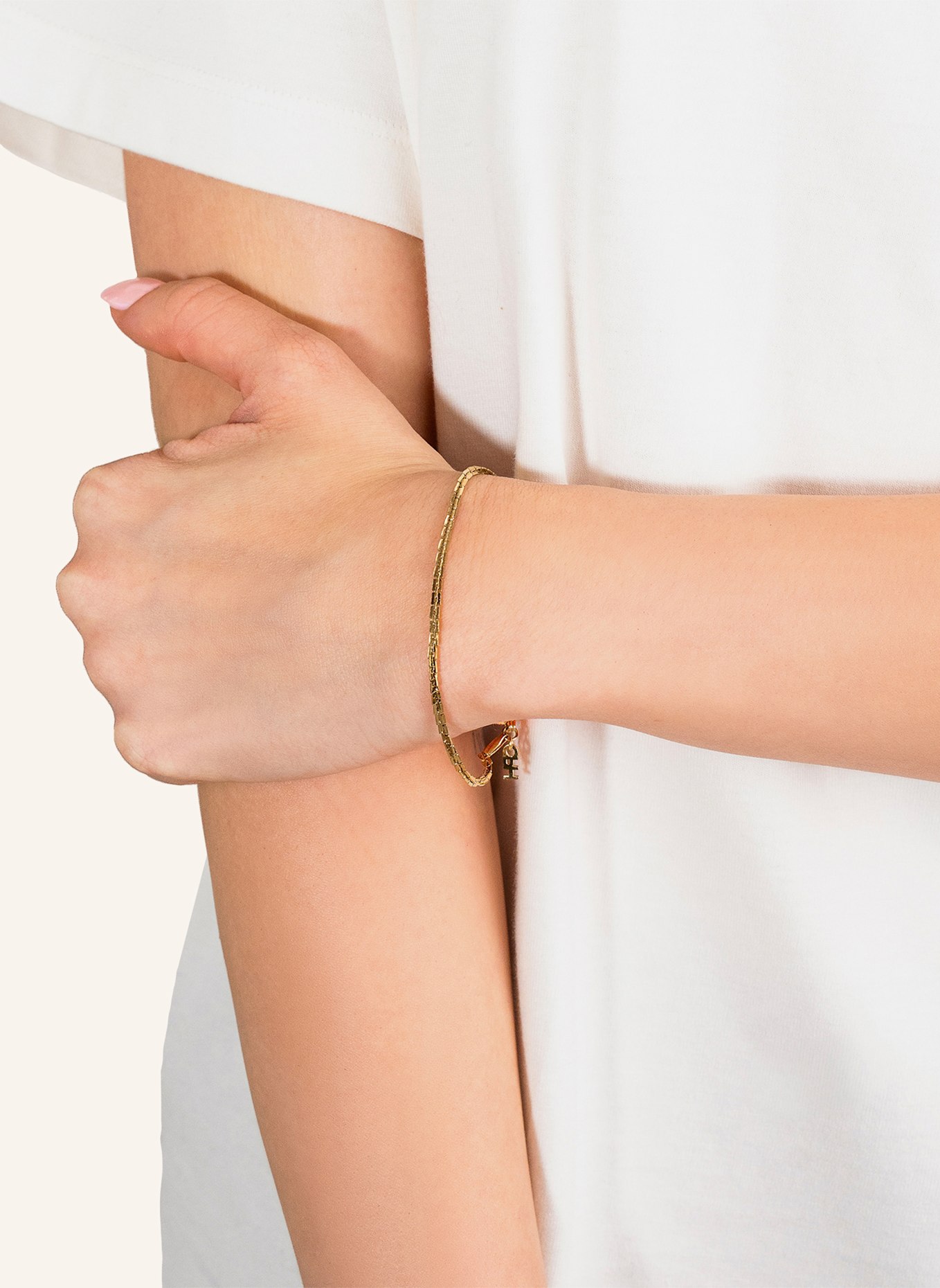 COPENHAGEN STUDIOS Armband  aus  Edelstahl: GOLD